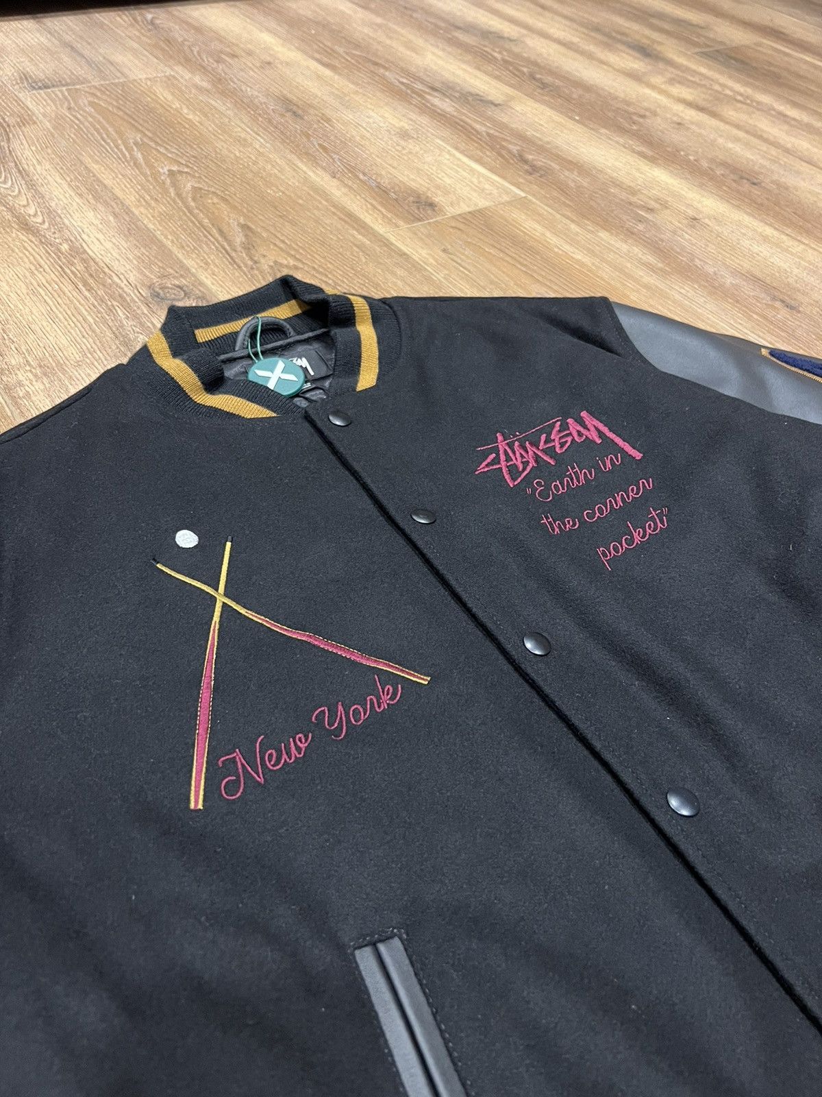 Stussy 40th Anniversary Varsity Jacket (New York Chapter) Size US L / EU 52-54 / 3 - 2 Thumbnail