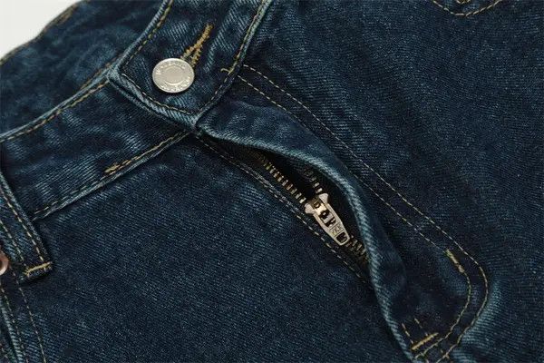 Japanese Brand x Han Men's Straight Large Pocket Loose Washed Cargo Jeans Size US 32 / EU 48 - 5 Thumbnail