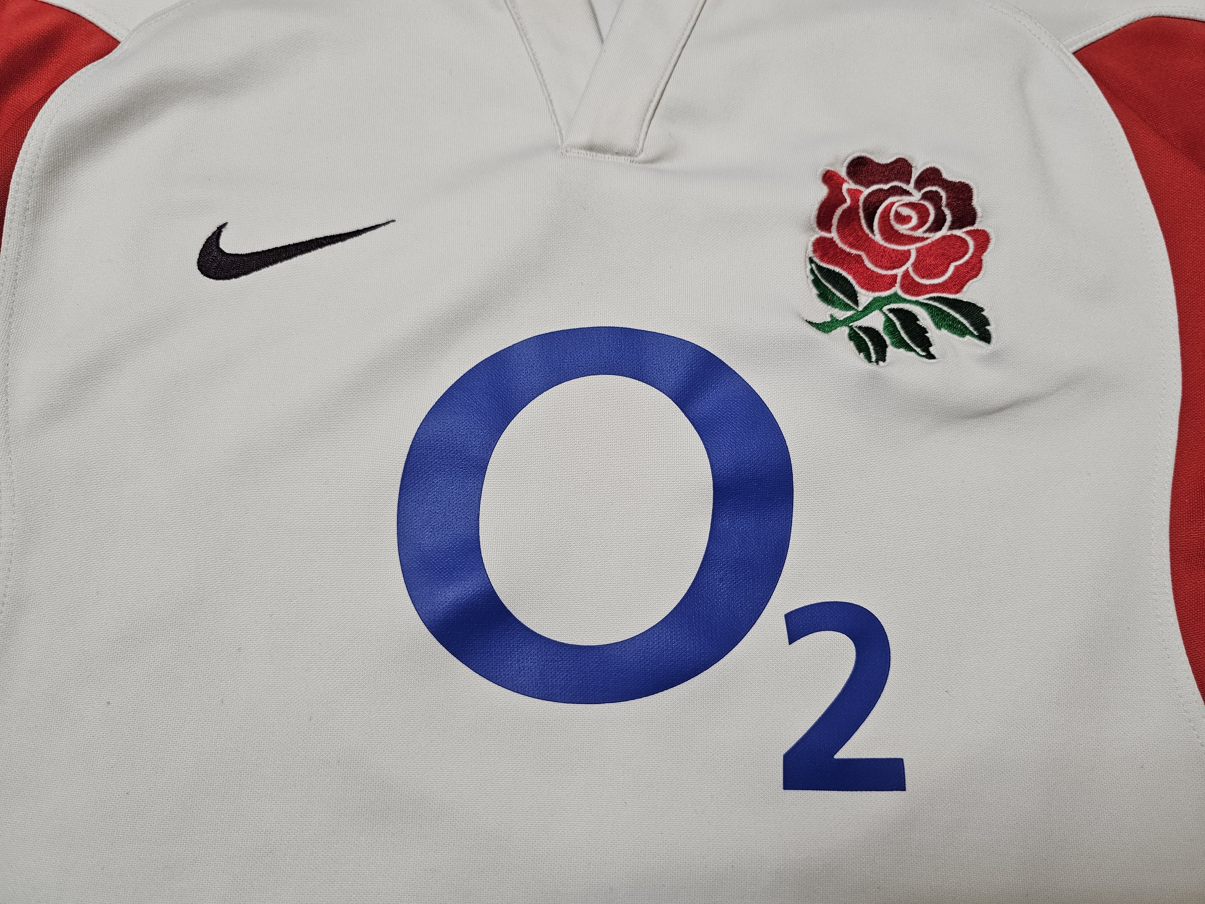 Nike × Vintage ENGLAND VINTAGE JERSEY RUGBY UNION HOME SHIRT RUGBY Size US M / EU 48-50 / 2 - 3 Thumbnail