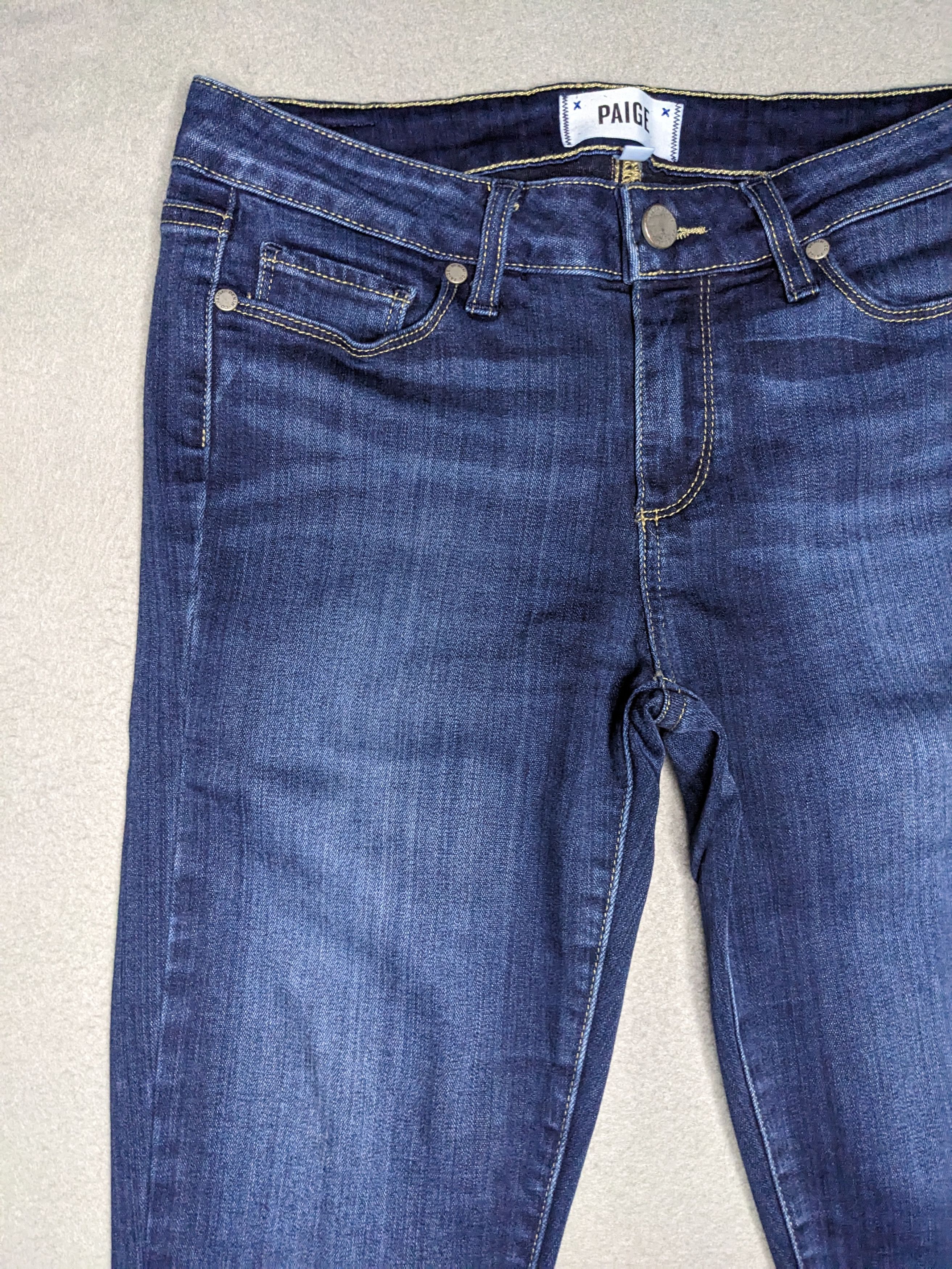 Paige Paige Jeans Verdugo Ankle 28x26 Stretch Slim Denim Low Rise Size 28" / US 6 / IT 42 - 4 Thumbnail