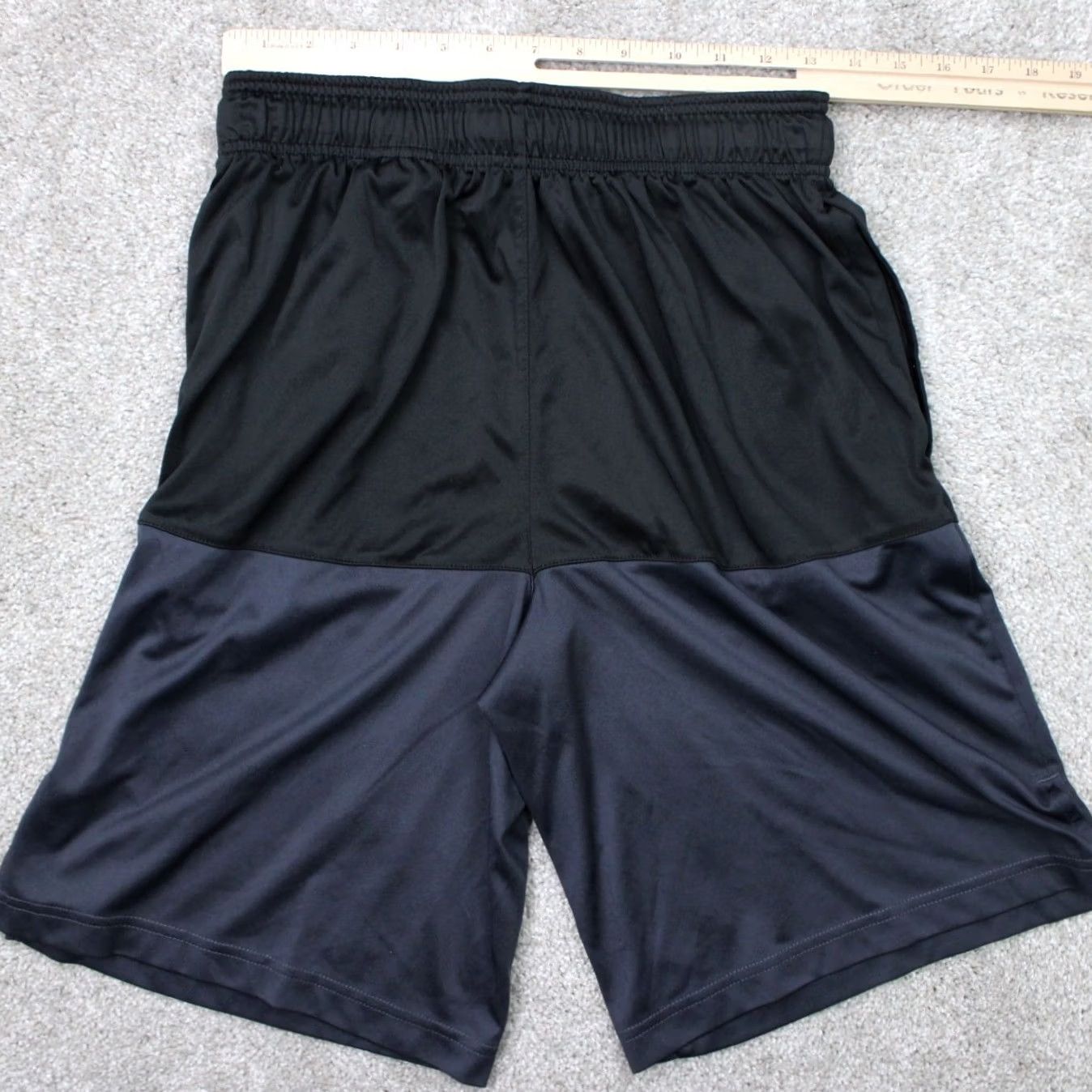 Tapout Tapout Mens Small Shorts Black & Gray Drawstring Workout Gym Training Polyester Size US 29 - 7 Thumbnail