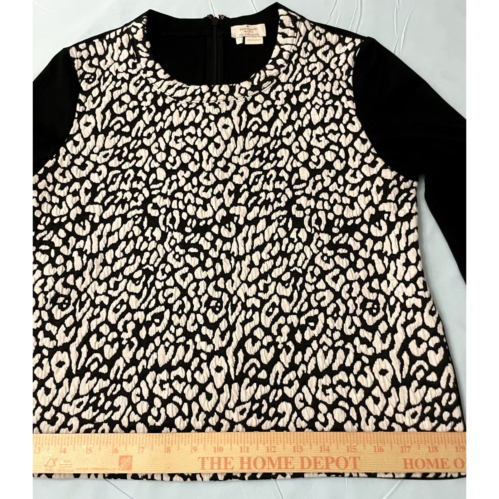 Vintage Kate Spade Sweater Womens Small Leopard Print Long Sleeve Pullover Top Size S / US 4 / IT 40 - 6 Thumbnail