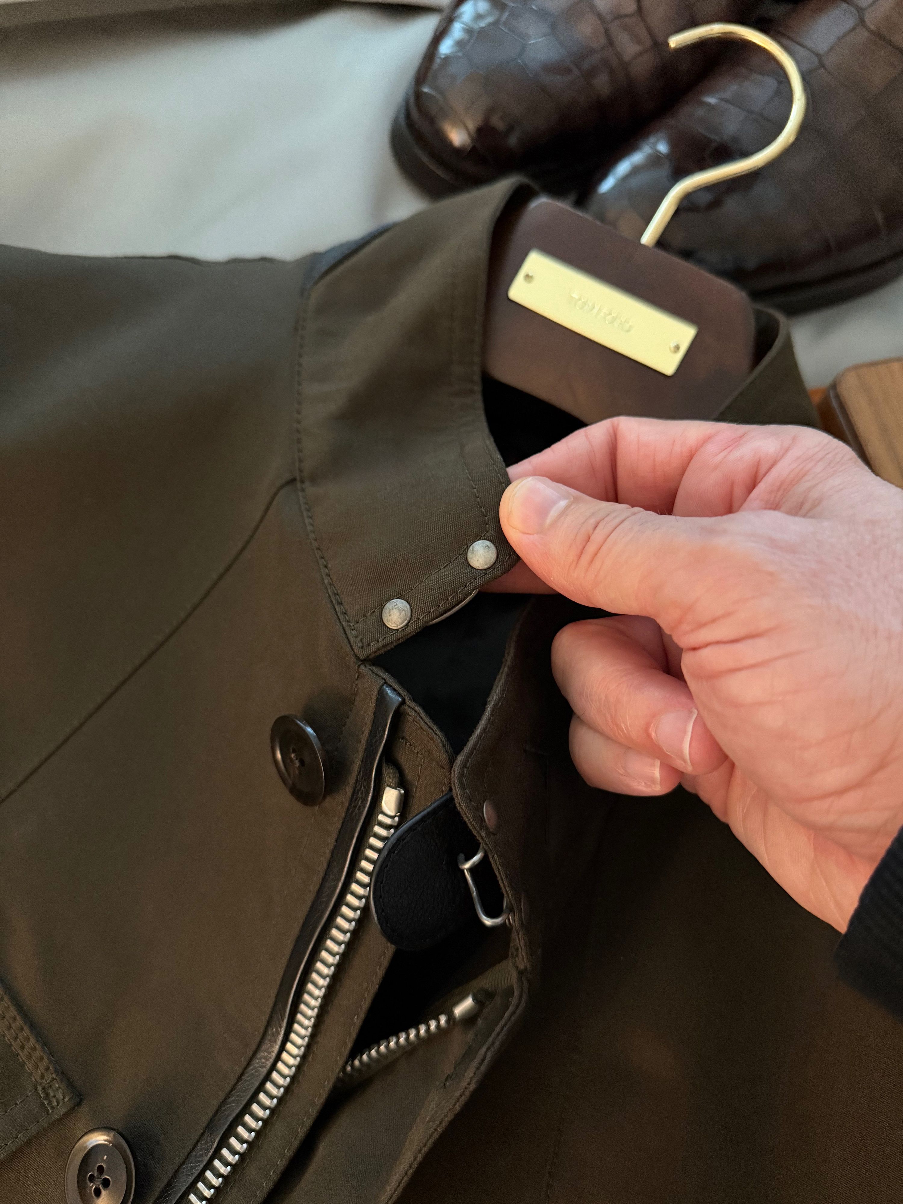 Tom Ford Ultimate New $5K w/tax Coveted Leather Accents Field Jacket Size US L / EU 52-54 / 3 - 16 Thumbnail
