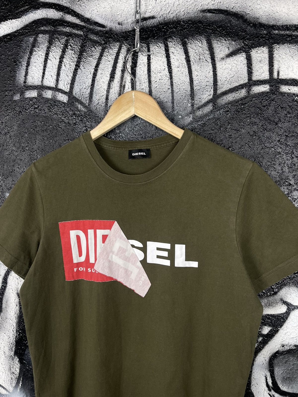 Diesel × Vintage Diesel Box Logo T-Shirt Men’s Size M Size US M / EU 48-50 / 2 - 3 Thumbnail