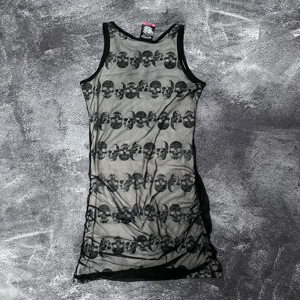 Japanese Brand Dig Deep Y2K Royal Bones Dress Size M / US 6-8 / IT 42-44 - 2 Thumbnail