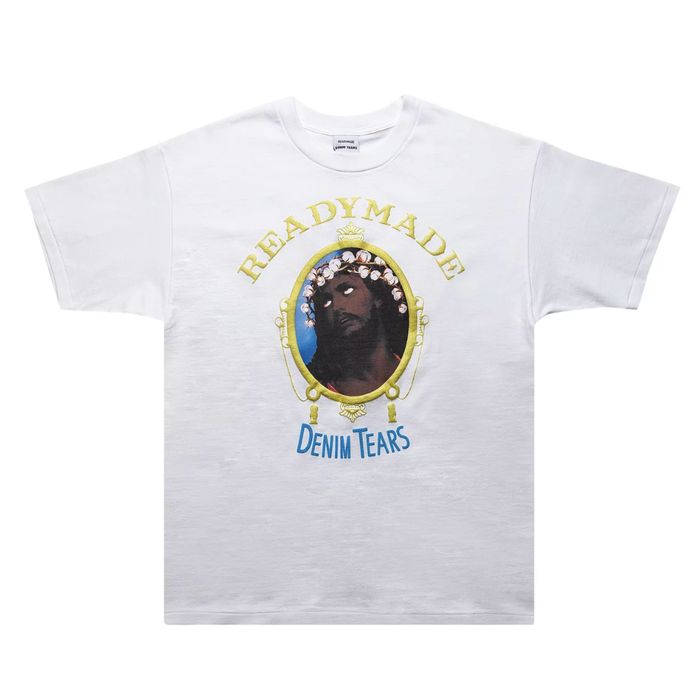 DENIM TEARS Denim Tears Readymade Cotton Wreath Short Sleeve Tee Shirt ...