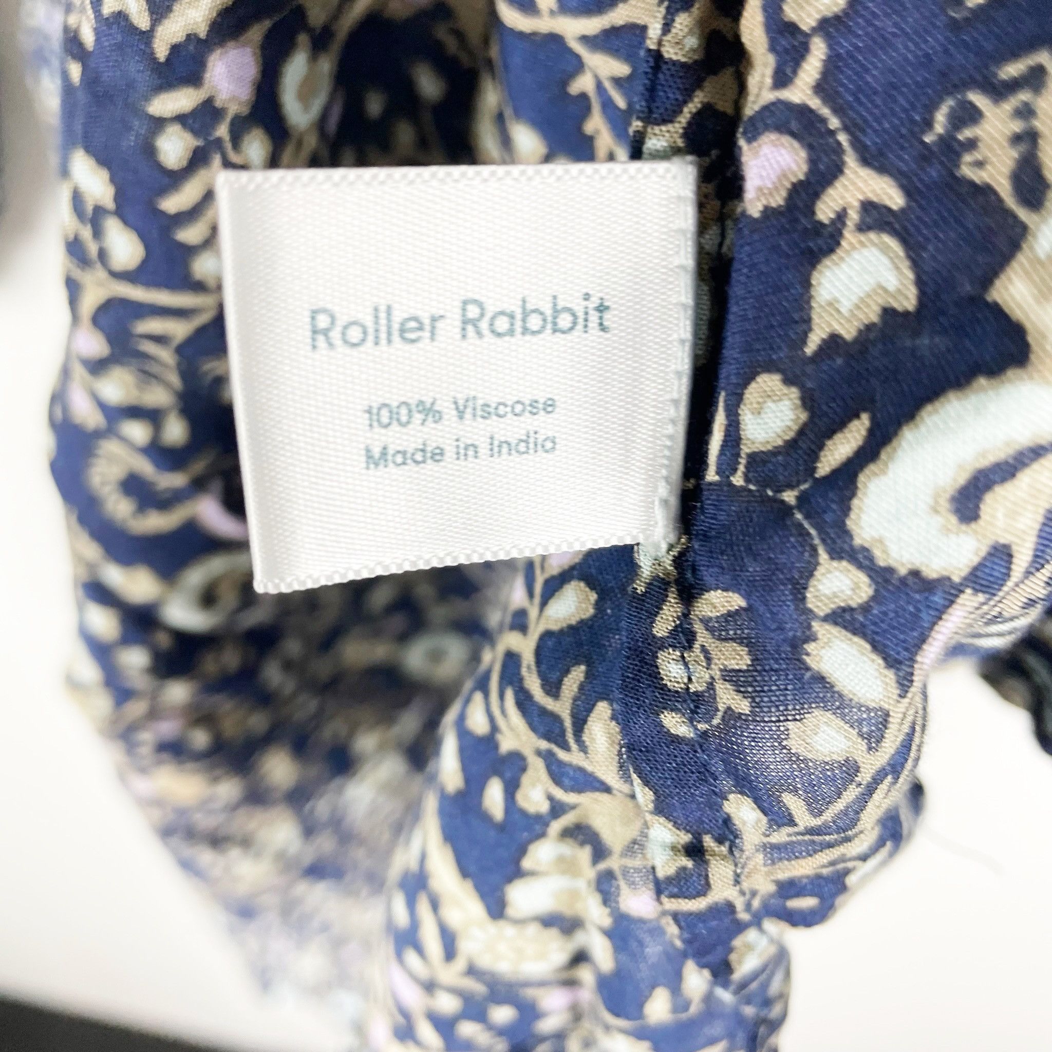 Other Roller Rabbit Paisley Floral Flower Print Pattern Size S / US 4 / IT 40 - 3 Thumbnail