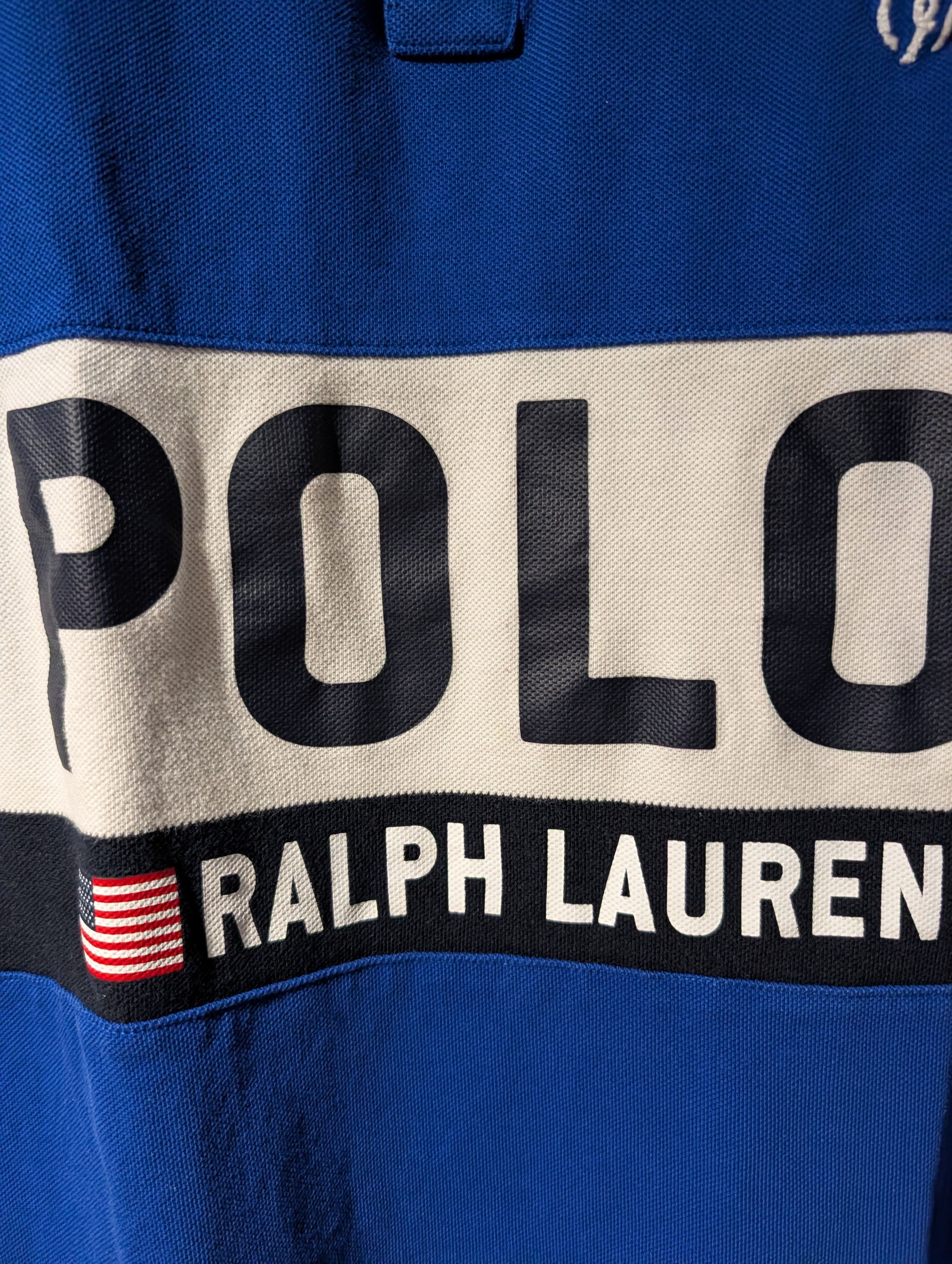 Polo Ralph Lauren Polo Ralph Lauren Classic Fit Spellout Rugby Shirt XL Size US XL / EU 56 / 4 - 2 Thumbnail