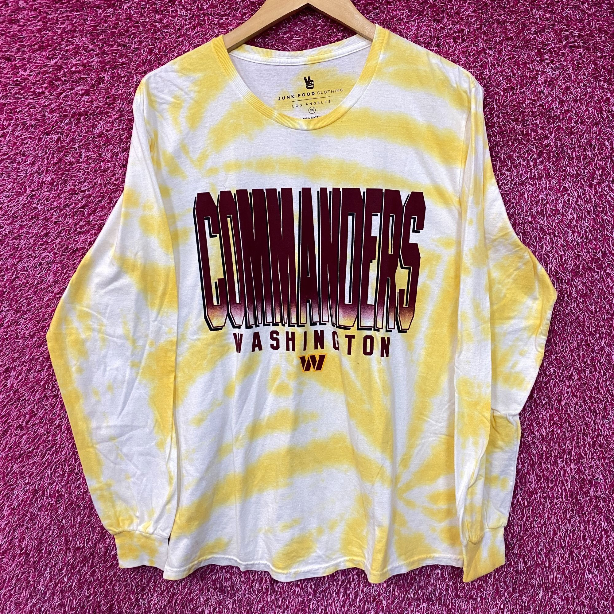NFL NFL AFC Washington Commanders Tie-Dye long Sleeve Shirt Medi Size US M / EU 48-50 / 2 - 1 Thumbnail