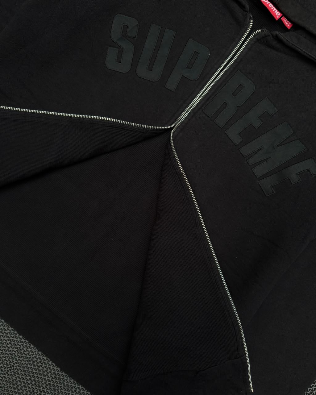 Supreme SUPREME ARC LOGO THERMAL ZIP UP HOODIE FW17 Size US L / EU 52-54 / 3 - 4 Thumbnail