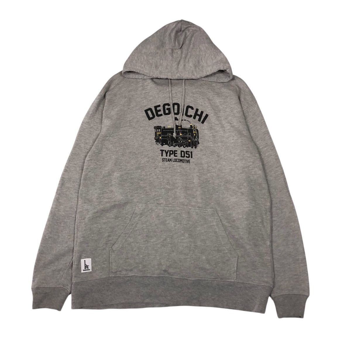 Japanese Brand 📌Umikirin Hoodie Pull Over Big Logo Train Issey Miyake Size US XL / EU 56 / 4 - 1 Thumbnail