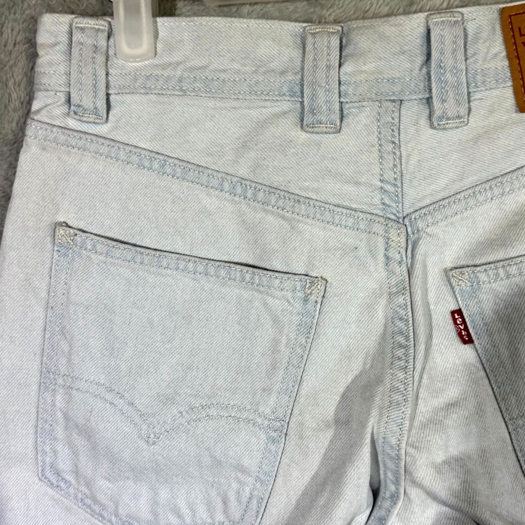 Levi's Levi’s Carpenter Jeans Mens 27×31 Light Blue Denim Straight Leg Workwear Utility Jeans Mens 27 31 Blue Denim Carpenter Jeans Levis Car penter Jeans Size US 27 - 6 Thumbnail