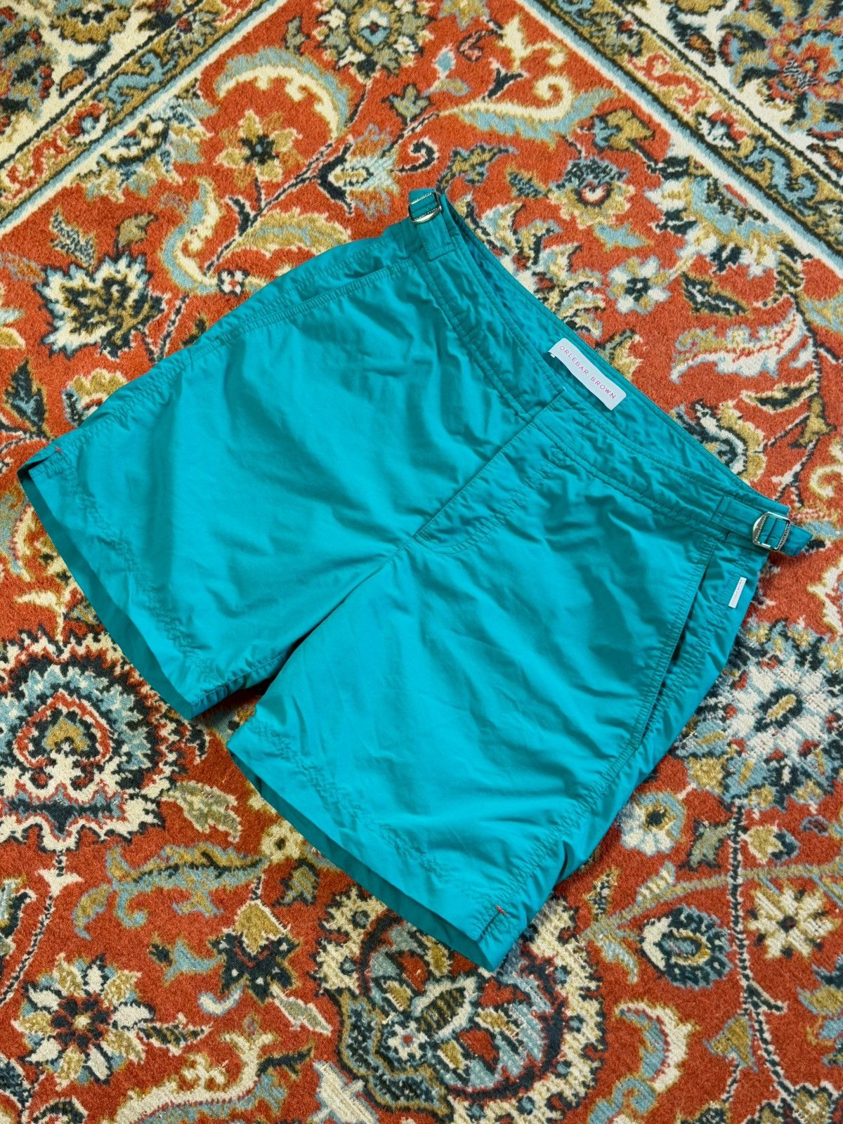 Orlebar Brown Orlebar Brown Turquoise Swim Shorts Trunks Size US 30 / EU 46 - 3 Thumbnail