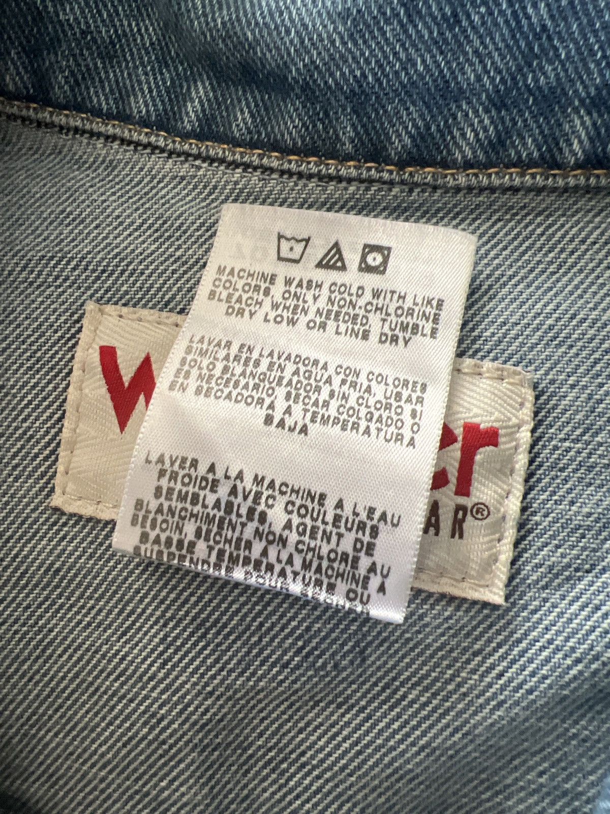 Wrangler Wrangler Rugged Wear Denim Jacket Size US XL / EU 56 / 4 - 8 Thumbnail