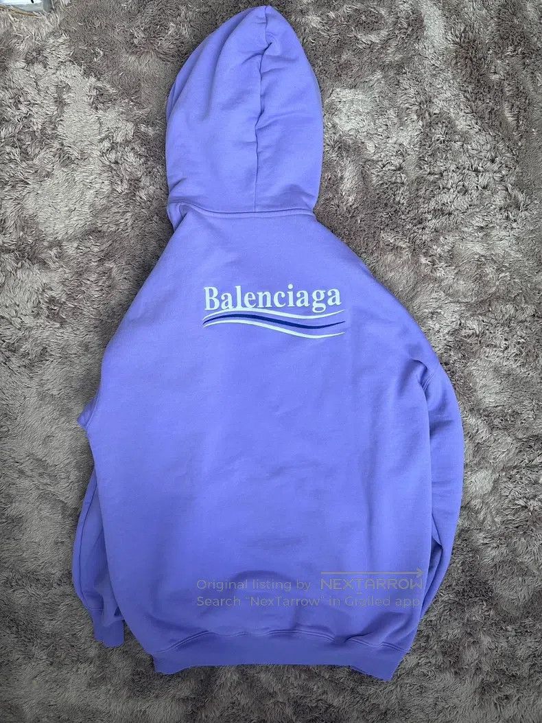 Balenciaga Balenciaga Logo printed solid color pullover sweatshirt Size US XS / EU 42 / 0 - 2 Thumbnail