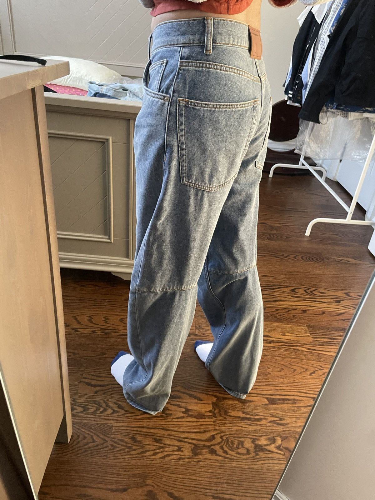 Alexander Wang Alexander Wang Blue High-Rise Ballon Jeans Size US 28 / EU 44 - 6 Thumbnail