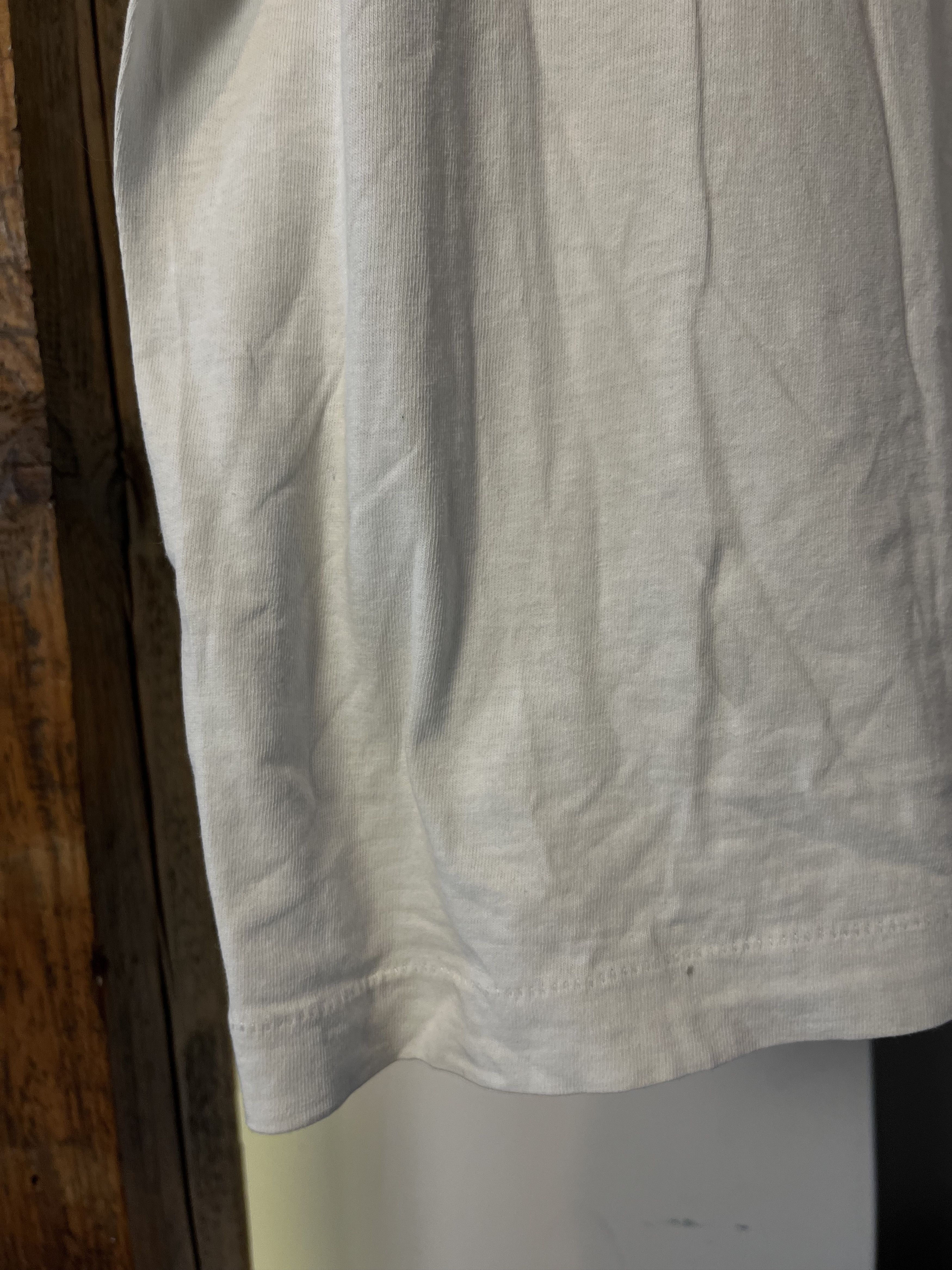 Vintage Vitnage 90s White Artic Tiger Animal Screen Stars Tee Size US L / EU 52-54 / 3 - 7 Thumbnail