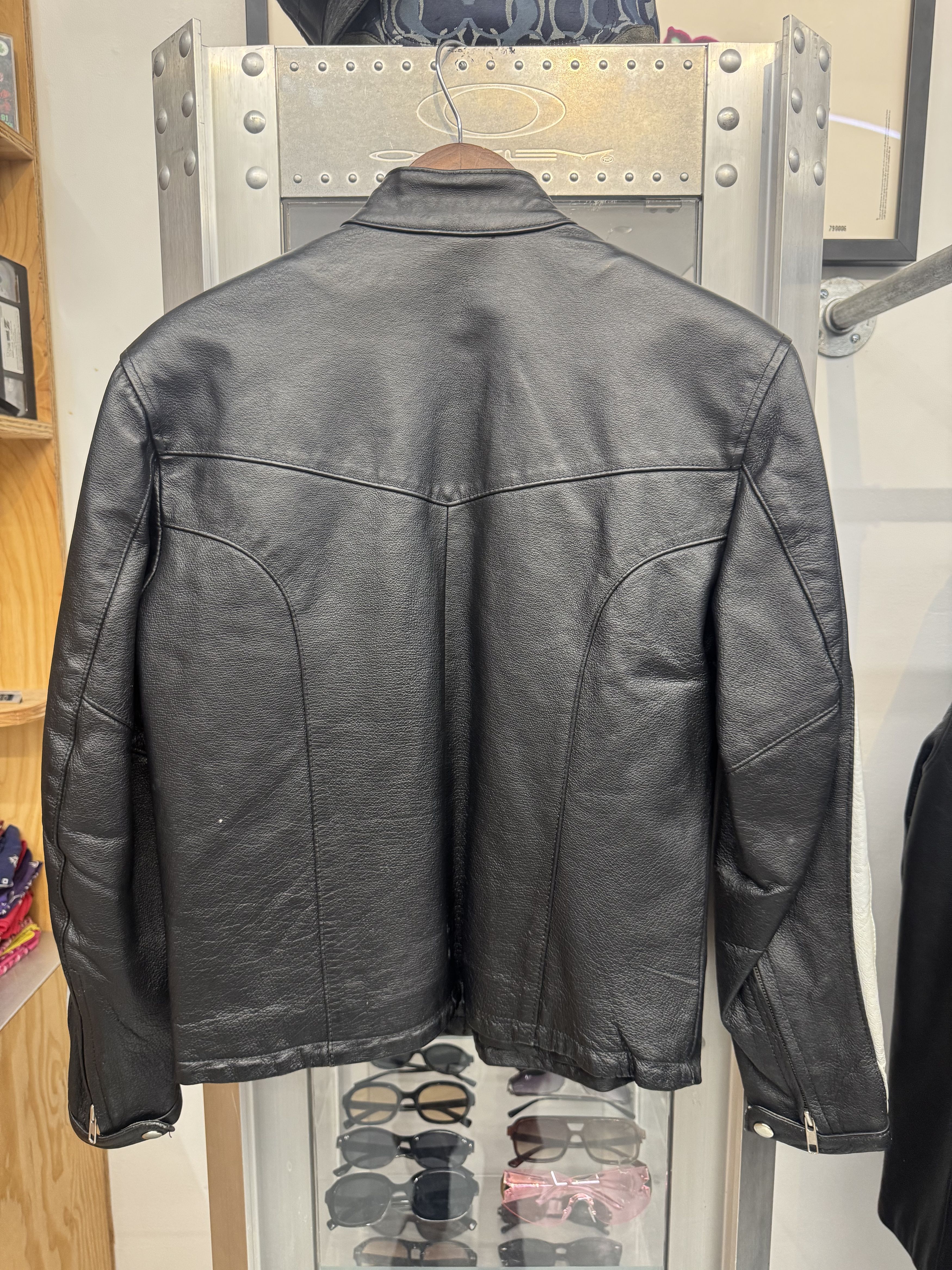 Other Vintage Montana Leather Jacket Size M / US 6-8 / IT 42-44 - 6 Thumbnail