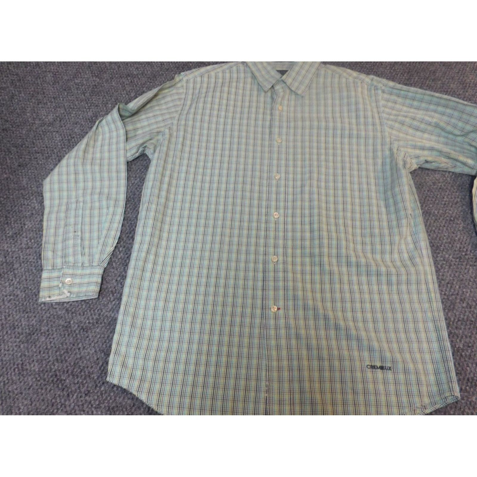 Cremieux Daniel Cremieux Mens shirt Medium Green Plaid button down Regular Sleeve Long Sleeve Collar Shirt Mens boys? Size US M / EU 48-50 / 2 - 3 Thumbnail
