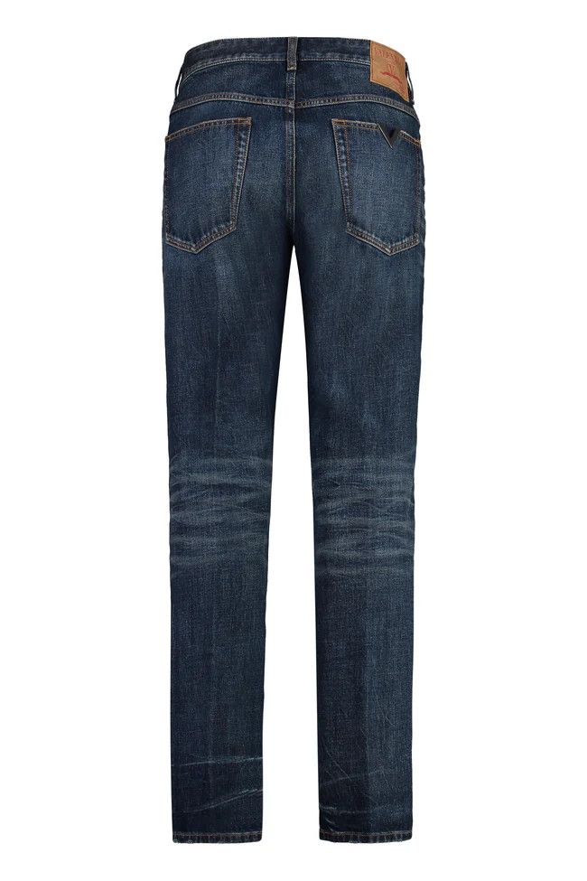 Valentino o1y0525 Denim Pant in Blue Size US 34 / EU 50 - 2 Thumbnail