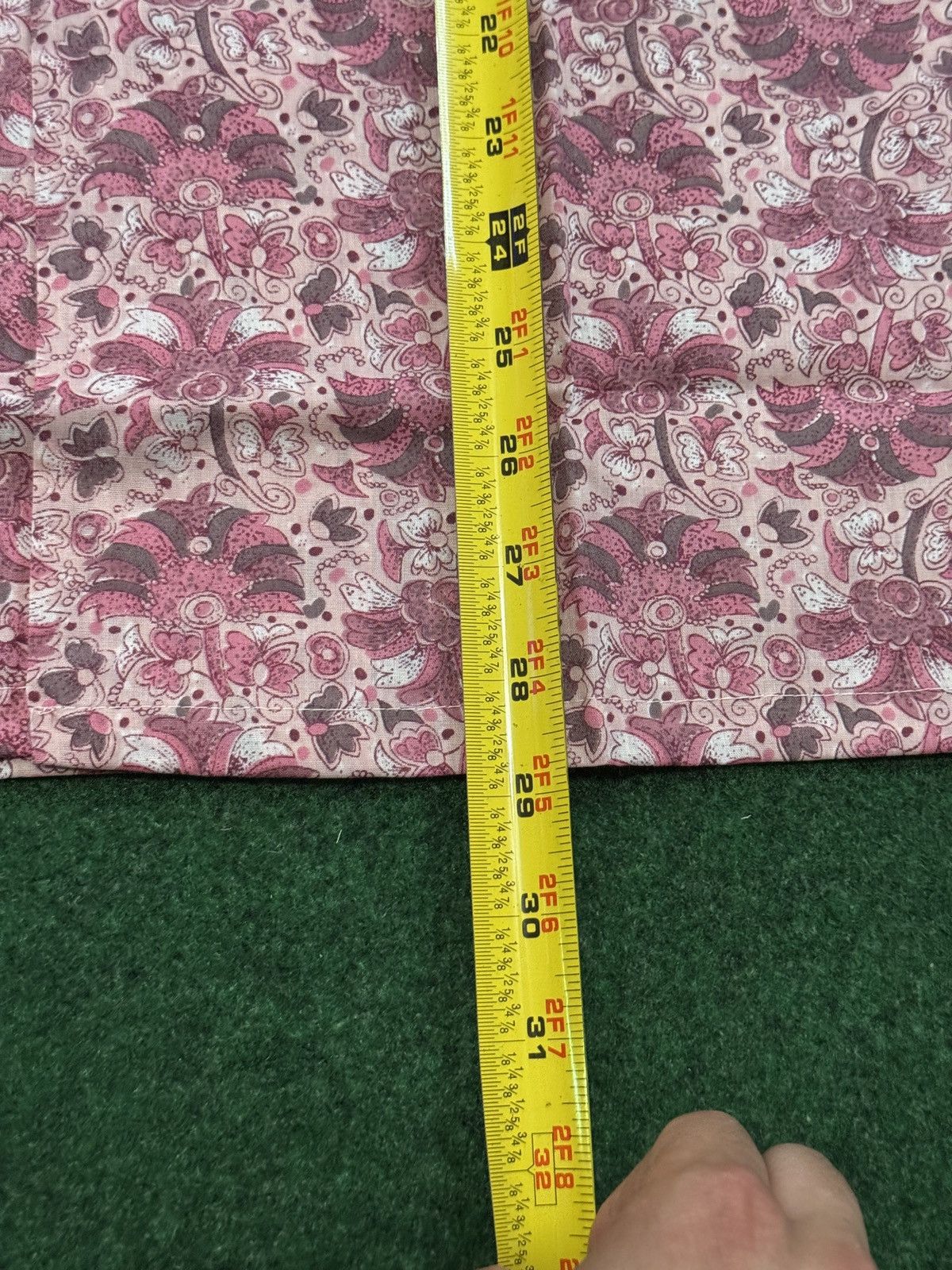 Sears Vintage 70s Deadstock Sears Berry Paisley Button Up Shirt Size US L / EU 52-54 / 3 - 8 Thumbnail