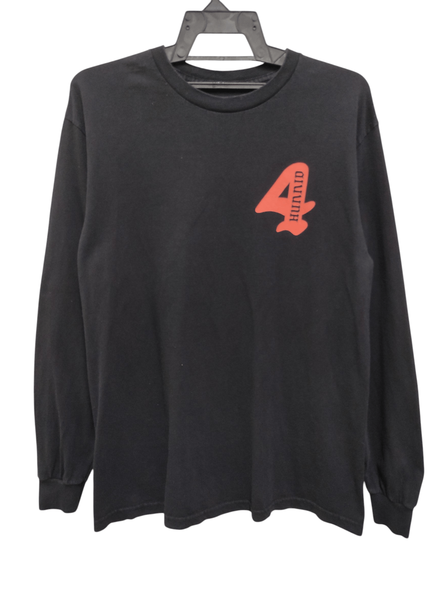 4HUNNID 4Hunnid ⚡ members only LS black tee Size US M / EU 48-50 / 2 - 1 Thumbnail