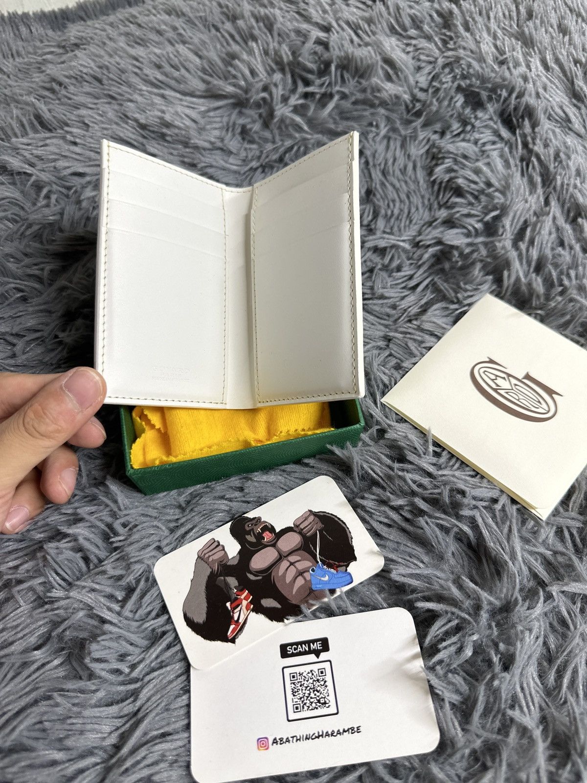 Goyard Goyard Saint Pierre Card Holder White Size ONE SIZE - 3 Thumbnail