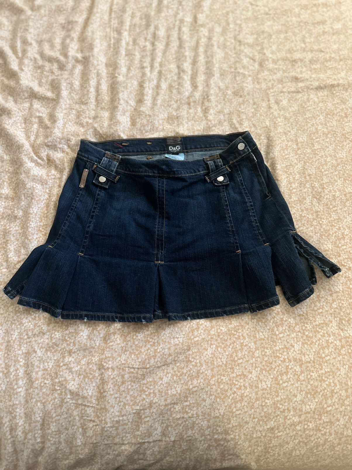 Dolce & Gabbana Dolce and Gabbana Denim Skirt Size 30" / US 8 / IT 44 - 2 Thumbnail