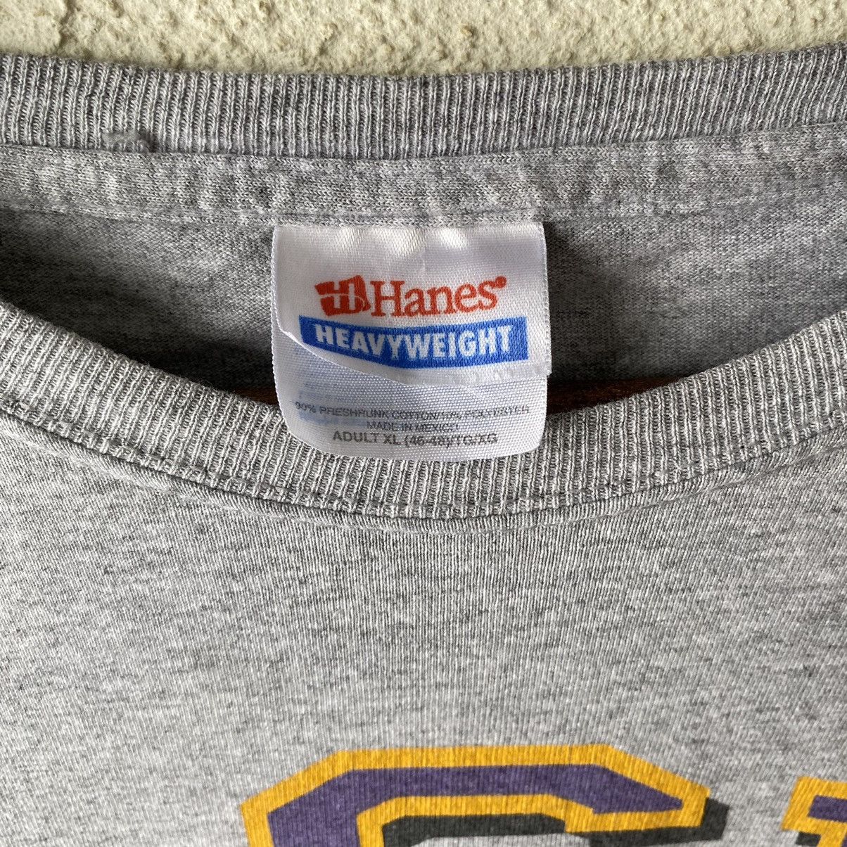 NCAA Vintage LSU Tigers NCAA College University T-shirt Size US XL / EU 56 / 4 - 4 Thumbnail