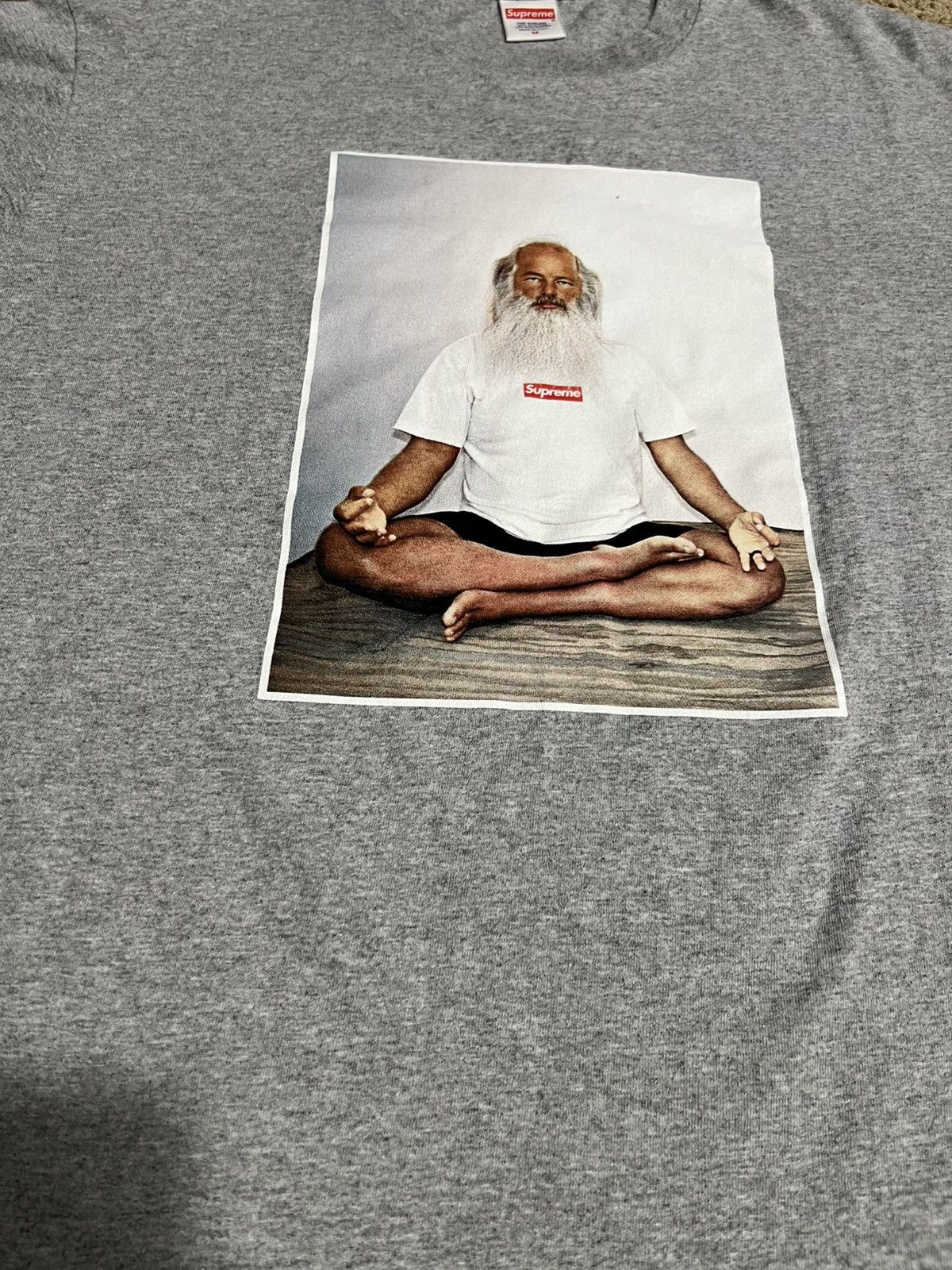 Supreme Supreme Rick Rubin Tee Heather Grey Size US M / EU 48-50 / 2 - 4 Thumbnail