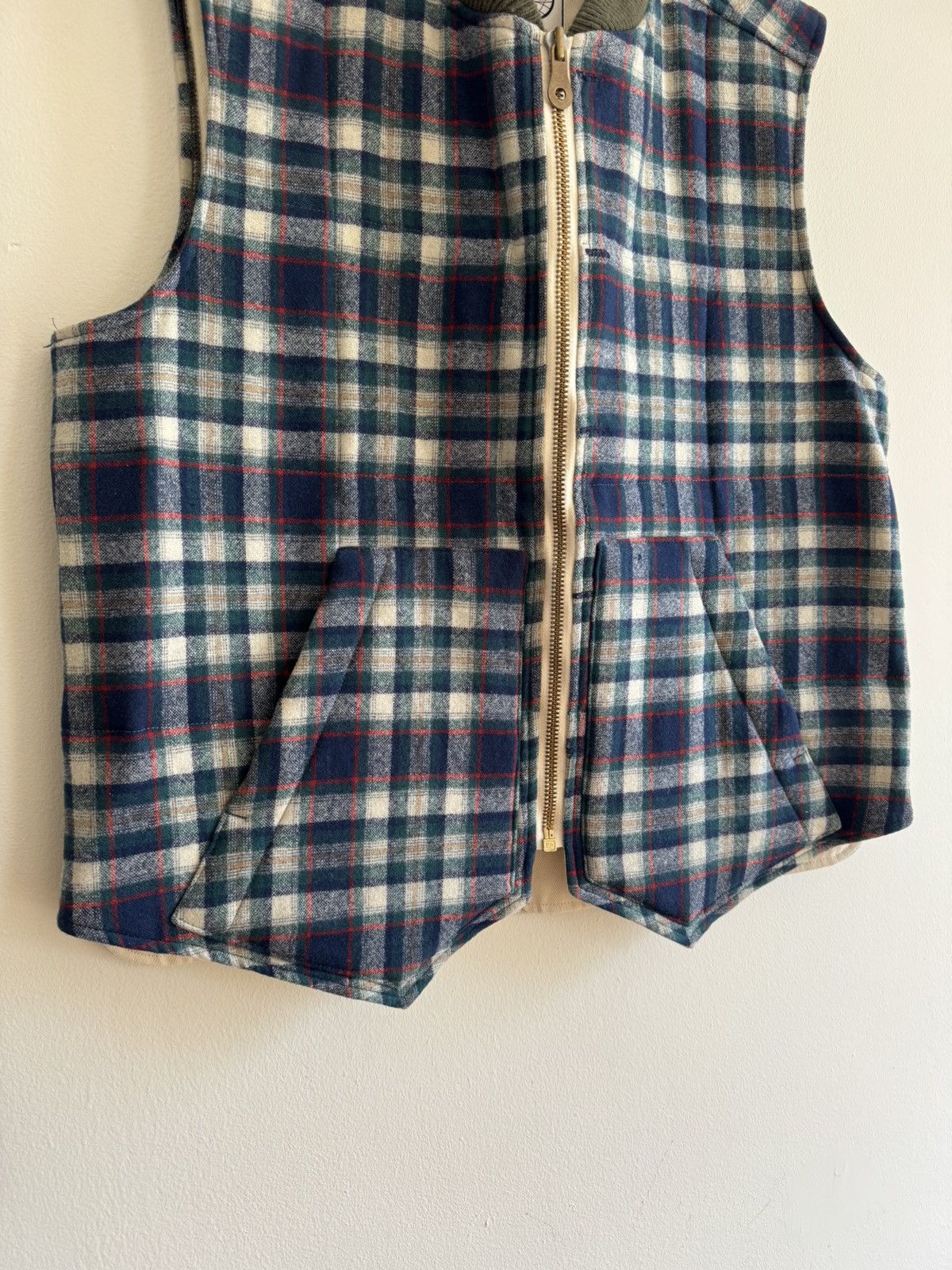 BRUT Archive Brut Archives Rework x Pendleton Upcycled Wool Zip Vest Size US L / EU 52-54 / 3 - 4 Thumbnail