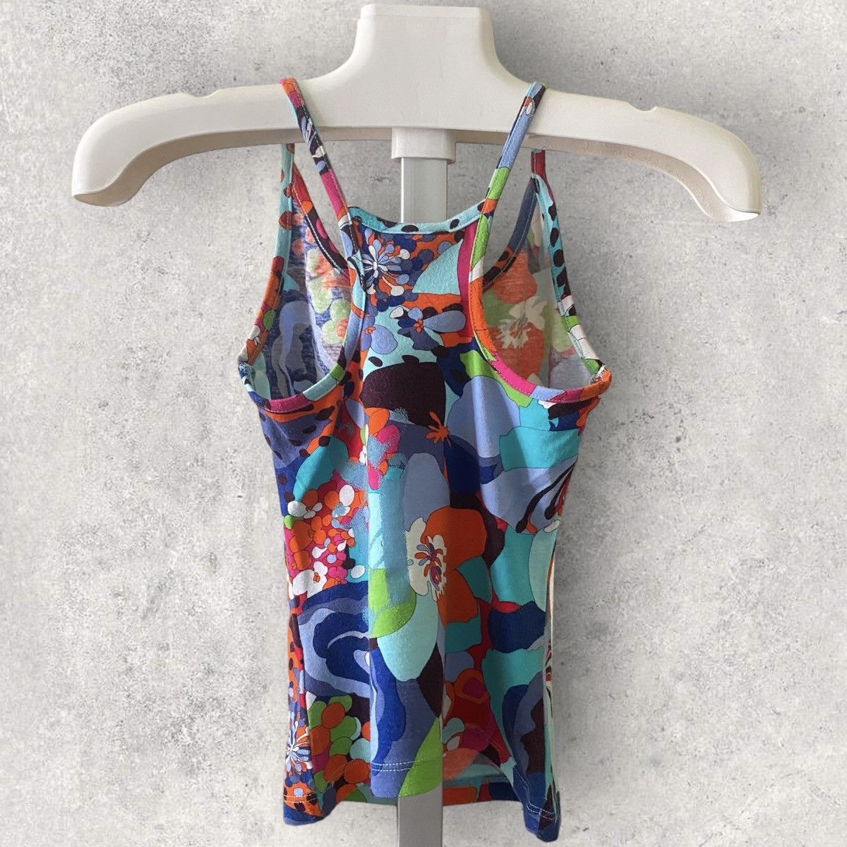 Versace Vintage Versace Jeans Signature Floral Tank Top Size XS / US 0-2 / IT 36-38 - 3 Thumbnail