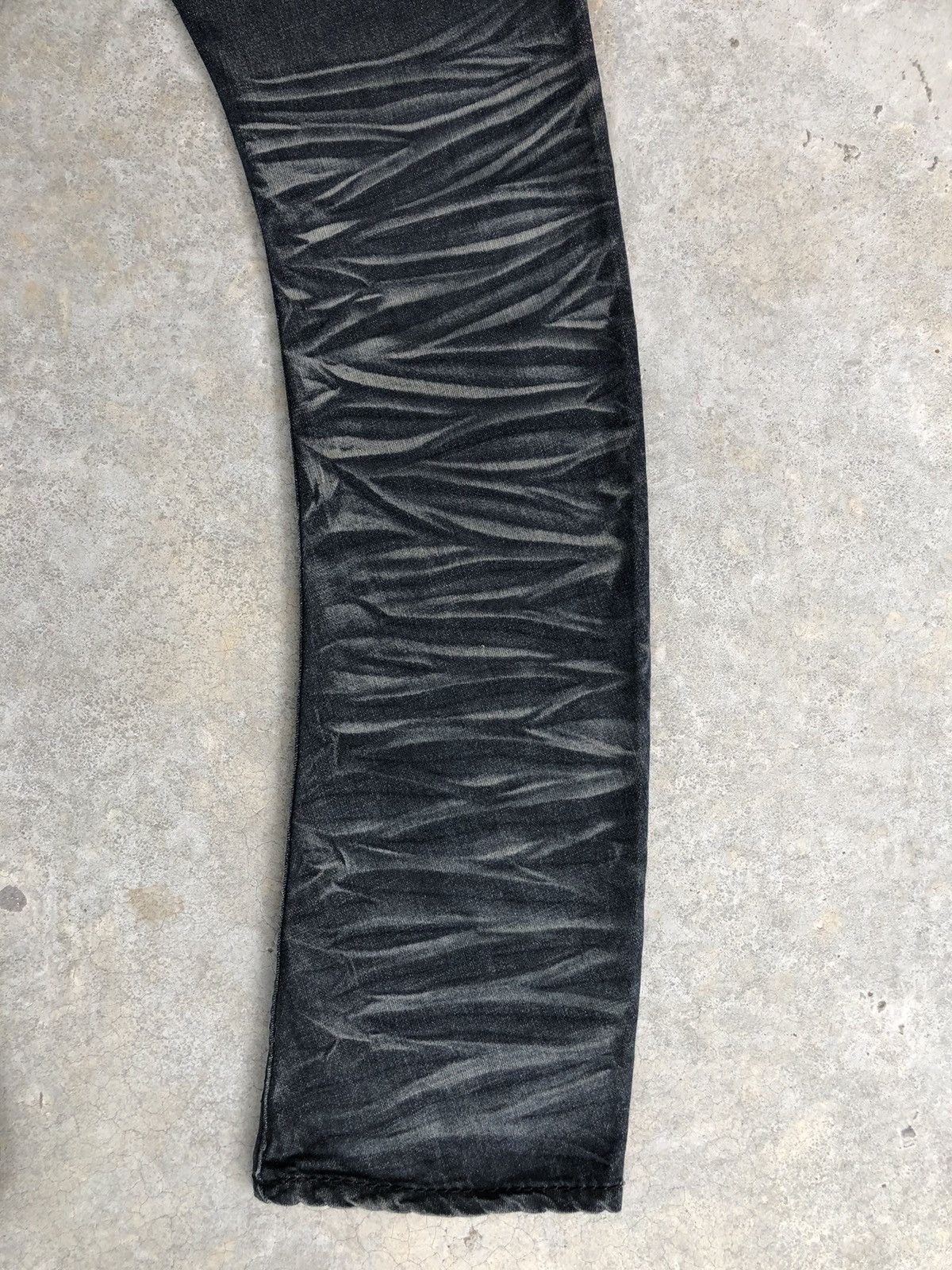 Japanese Brand Japanese Evolution Flared Jeans Distressed Jeans Size US 33 - 12 Thumbnail