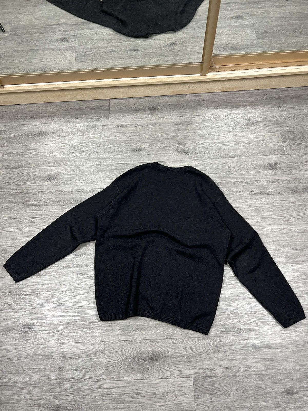 Lacoste Lacoste Vintage Black Wool Knit Sweater Size L Size US L / EU 52-54 / 3 - 6 Thumbnail