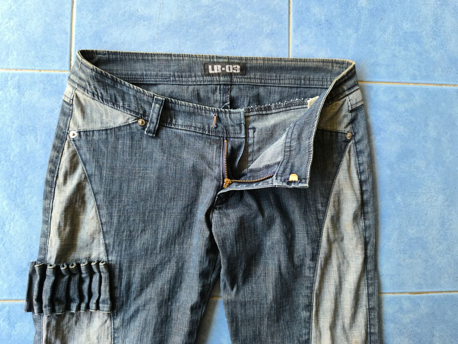 If Six Was Nine LB-03 Japanese Brand Flared Jeans Size US 29 - 6 Thumbnail