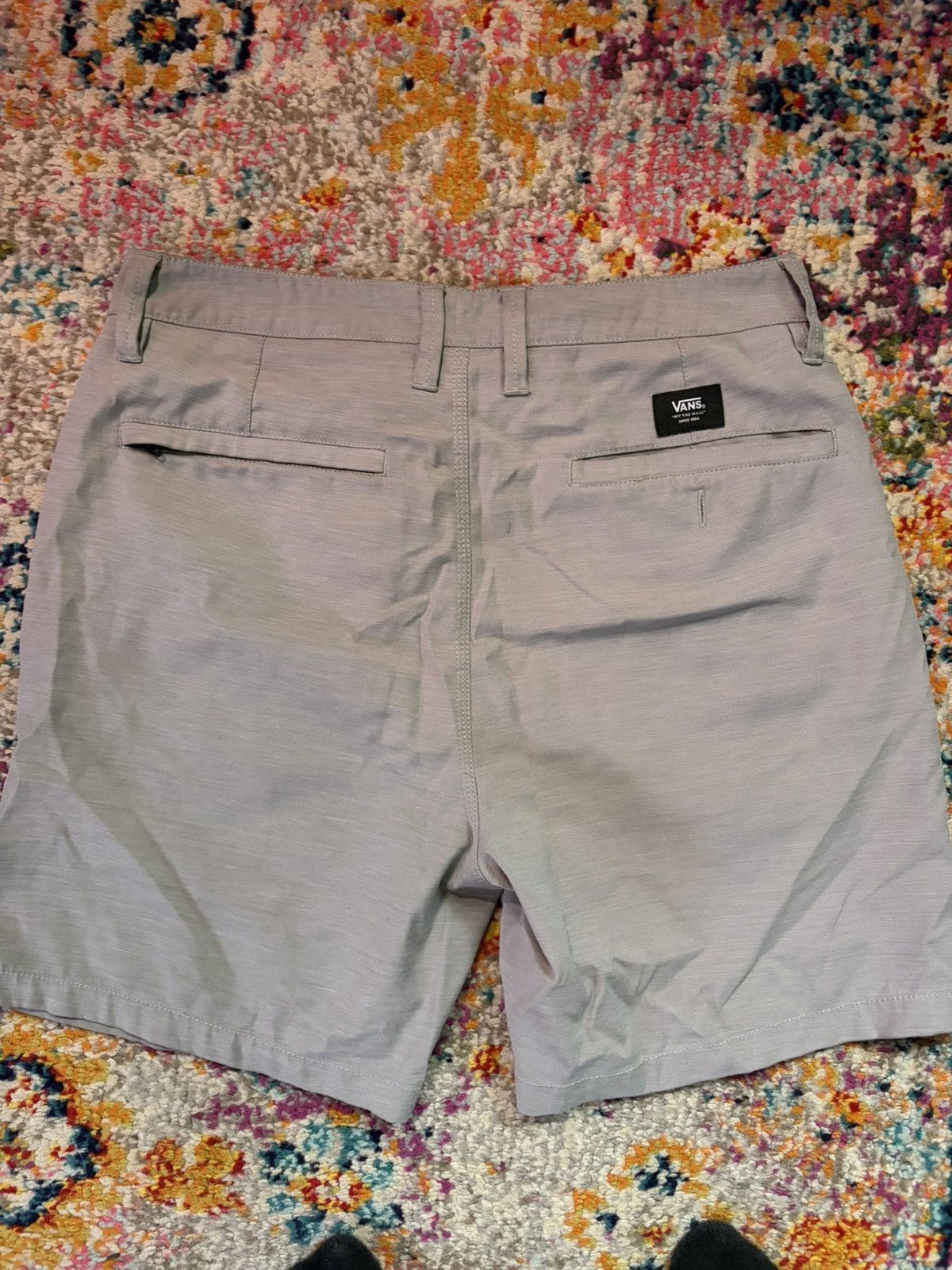 Vans Vans Grey Chino Shorts Size US 28 / EU 44 - 4 Thumbnail