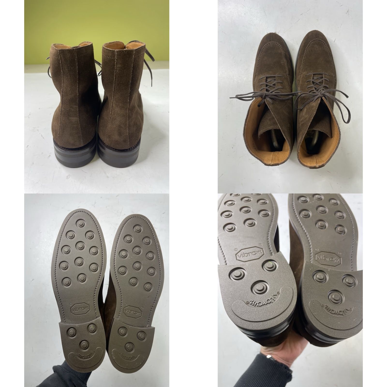 Vintage Sons Of Henry Suede Boots Brown Split Toe Dress Combat Size 7 UK / 8 US Leather Lining Rubber Outsole Chukka Boots Men Byron Model UK 7 US 8 Brown Size US 7 / EU 40 - 8 Thumbnail