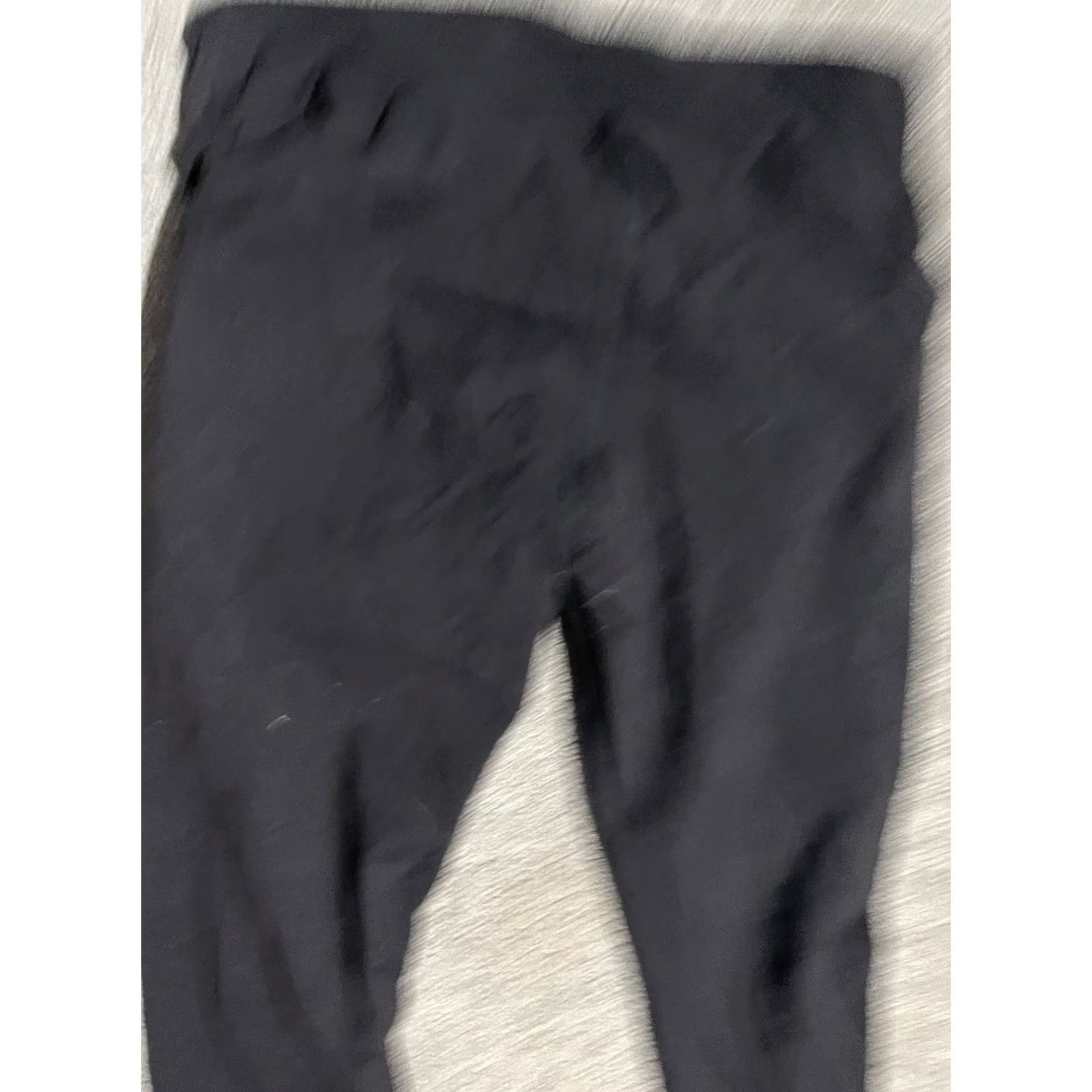 Vintage L.L. Bean Leggings Women Cropped Black Small ID 506102 Activewear Size 36" / US 14 / IT 50 - 4 Thumbnail