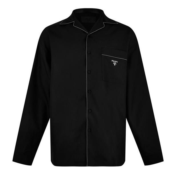 Prada PRADA Silk Shirt Mens Size US M / EU 48-50 / 2 - 1 Thumbnail