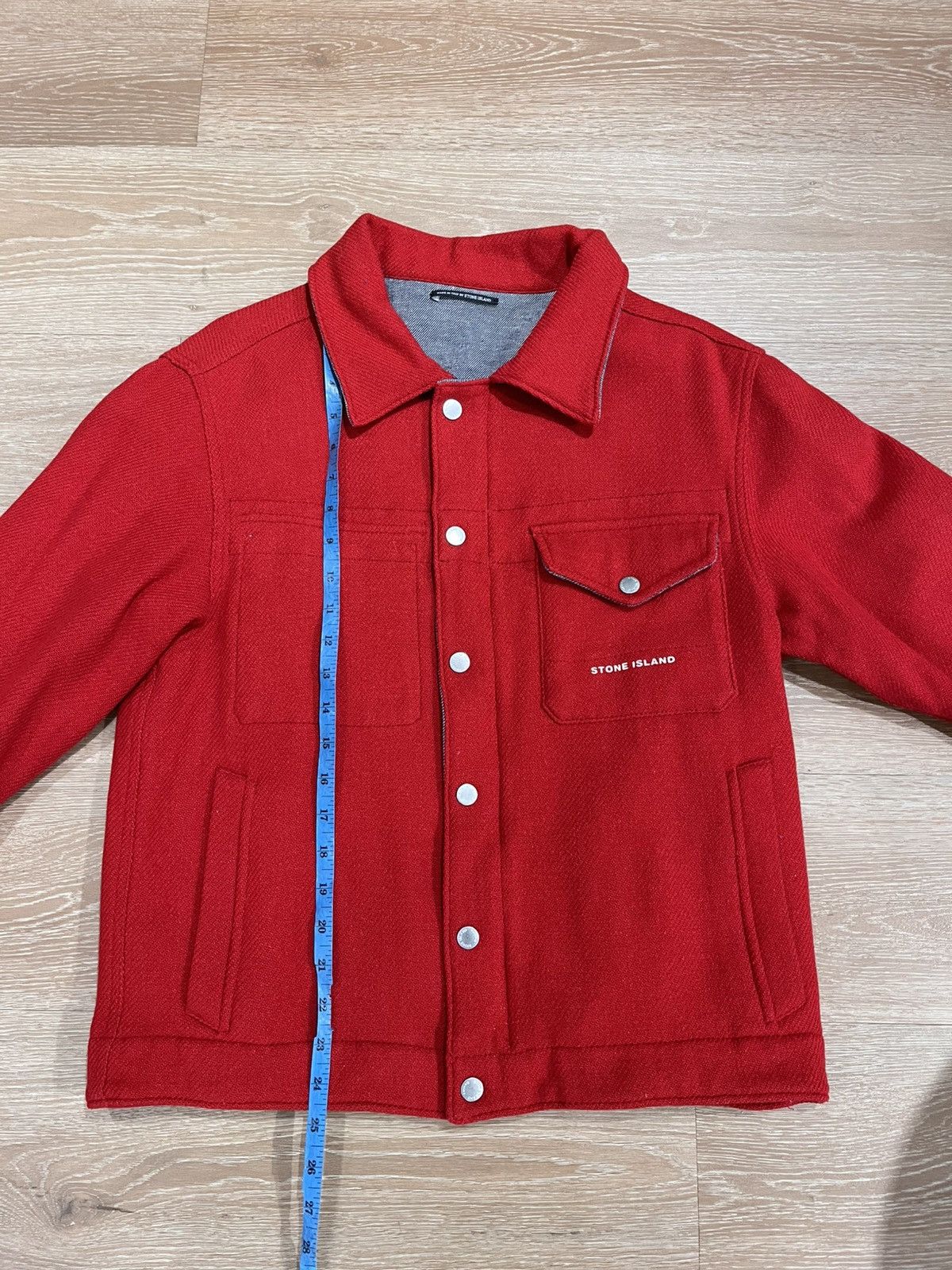 Stone Island Vintage stone island denim reversible jacket rare Size S / US 4 / IT 40 - 16 Thumbnail