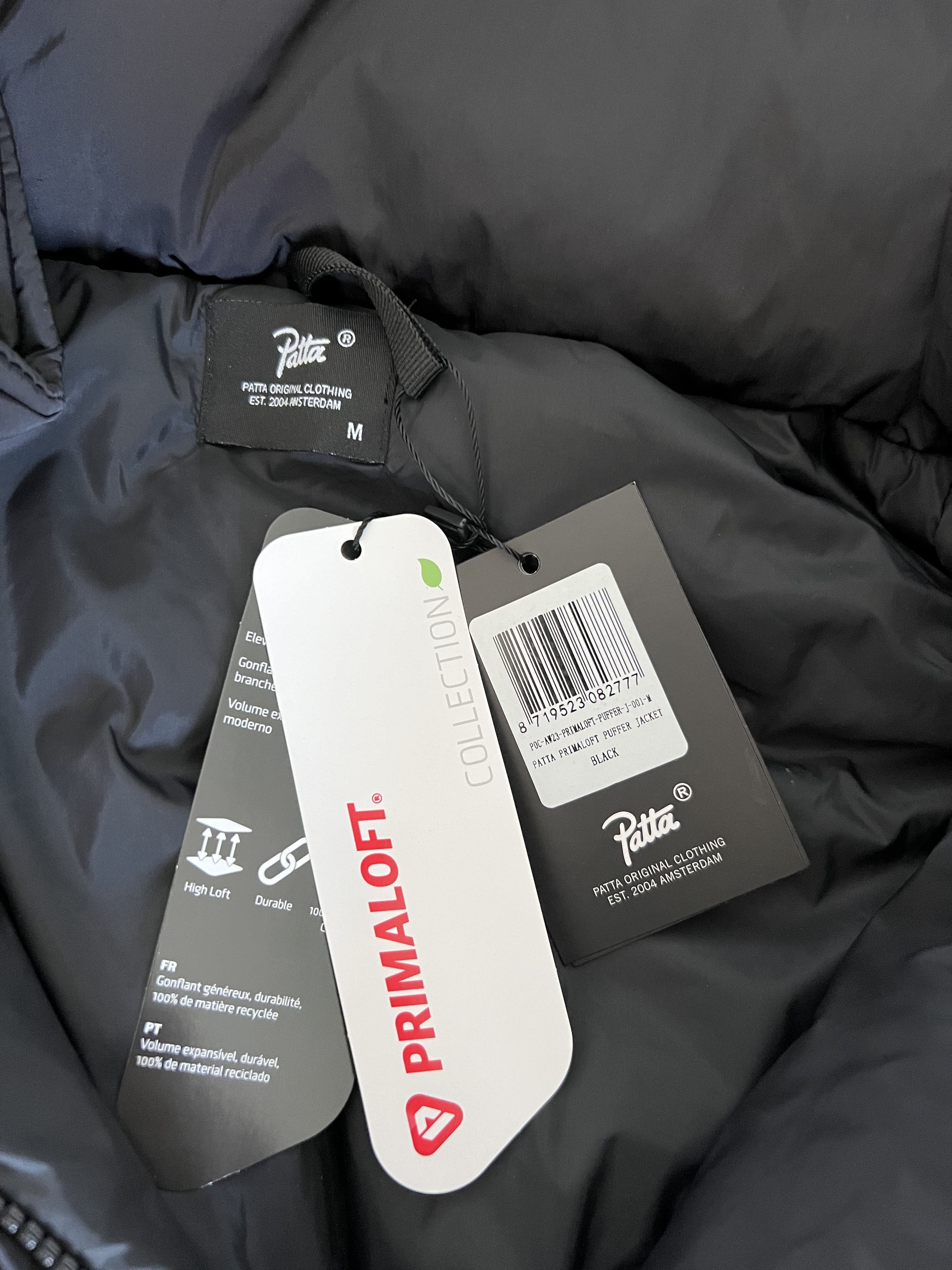 Patta Patta Primaloft Puffer Jacket in Black Size US M / EU 48-50 / 2 - 7 Thumbnail
