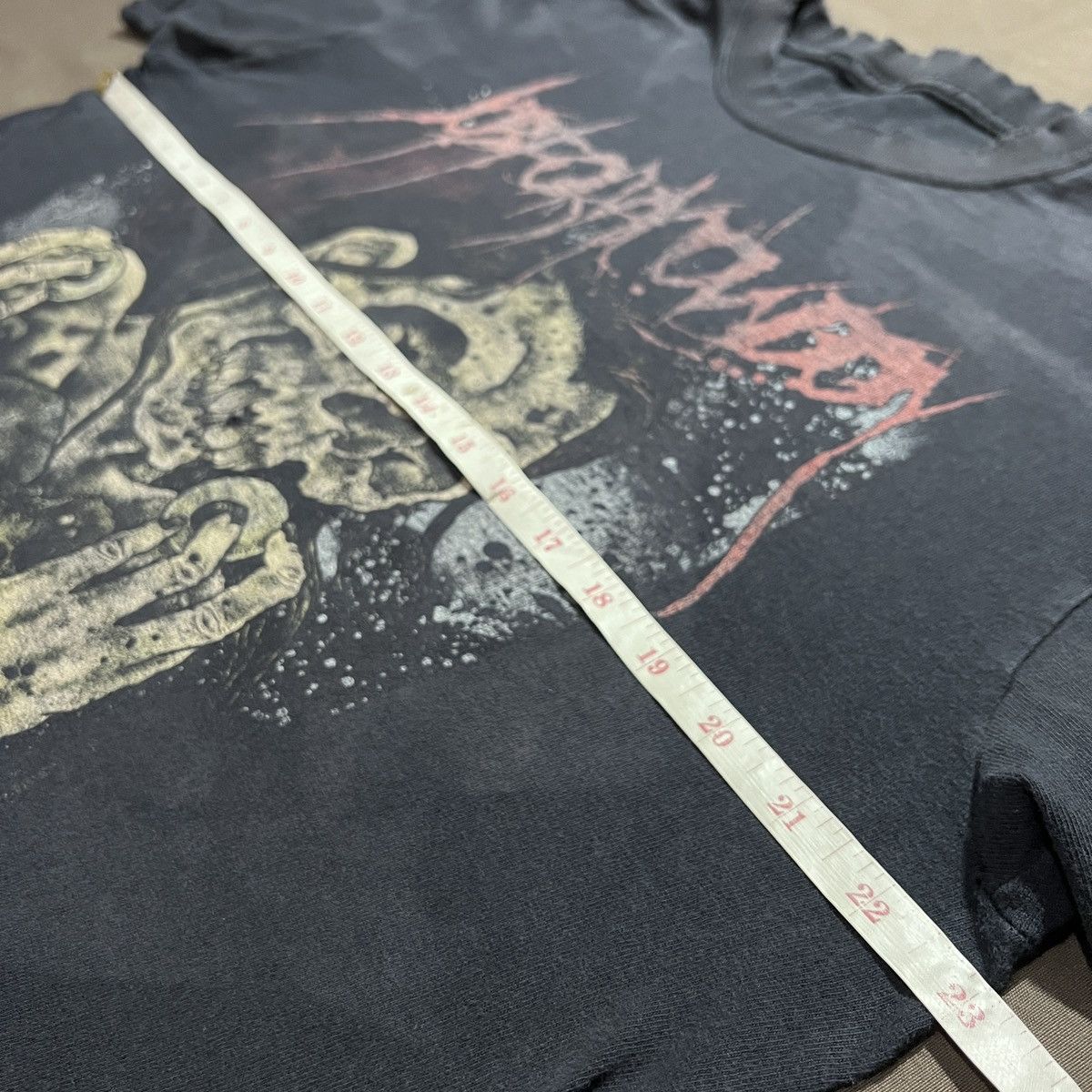 Vintage Y2K Job for a Cowboy Death metal Distressed Thrashed Faded Size US XL / EU 56 / 4 - 22 Thumbnail