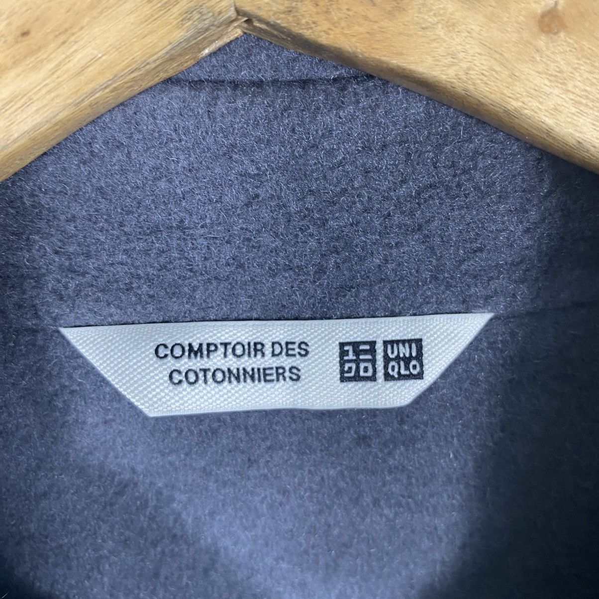 Uniqlo Comptoir Des Cotonniers Wool Blend Half Coat M Dark Grey Size US M / EU 48-50 / 2 - 7 Thumbnail