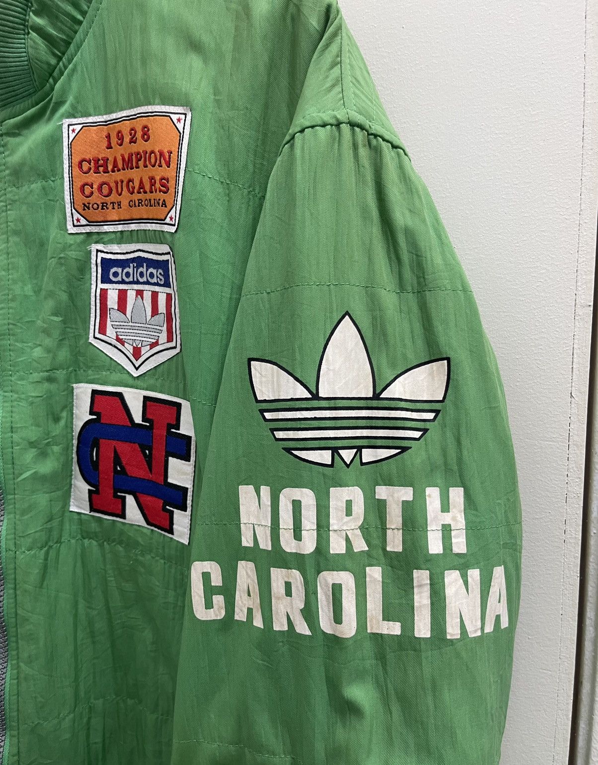 Adidas Vintage Adidas Patches Bomber Jacket Size US M / EU 48-50 / 2 - 16 Thumbnail