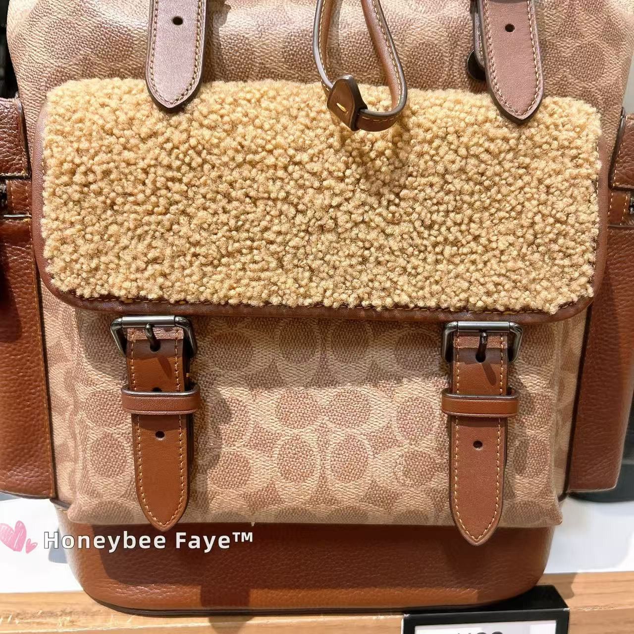 Coach NWT Coach Sprint Backpack In Signature Canvas CDB60 Size ONE SIZE - 4 Thumbnail