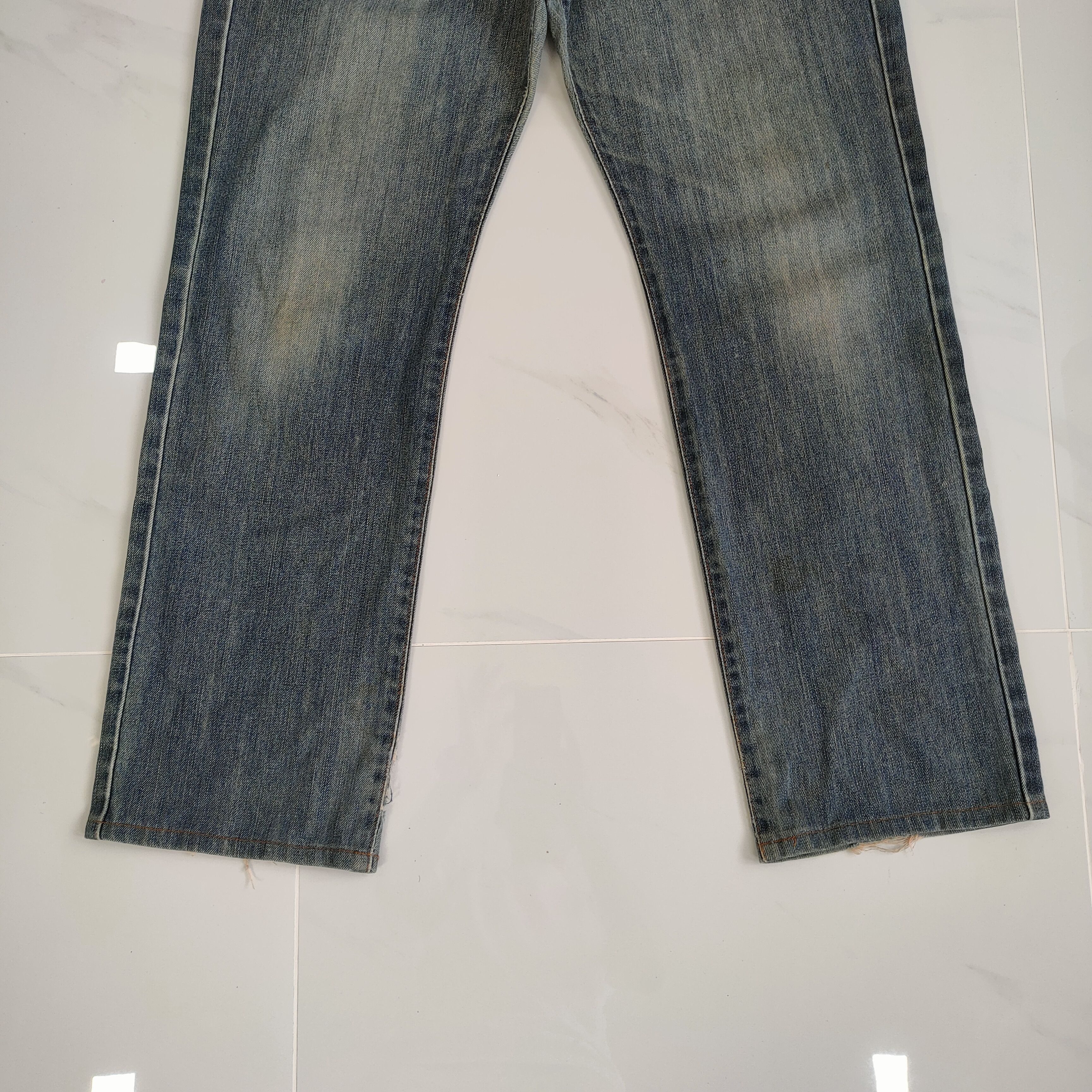 Edwin × Vintage VINTAGE EDWIN FADED JEAN DENIM PANTS Size US 33 - 3 Thumbnail