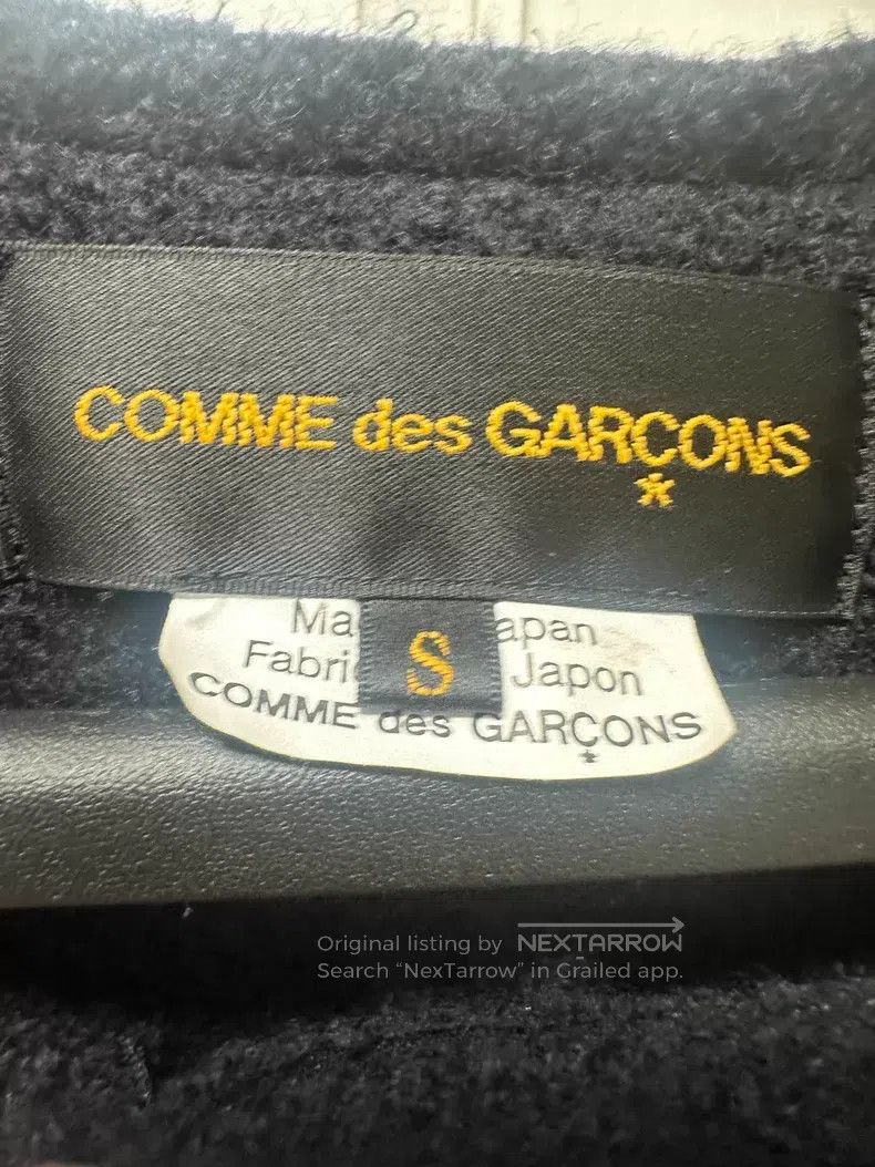 Comme des Garcons Comme des Garcons Deep blue notched collar wool coat Size S / US 4 / IT 40 - 3 Thumbnail