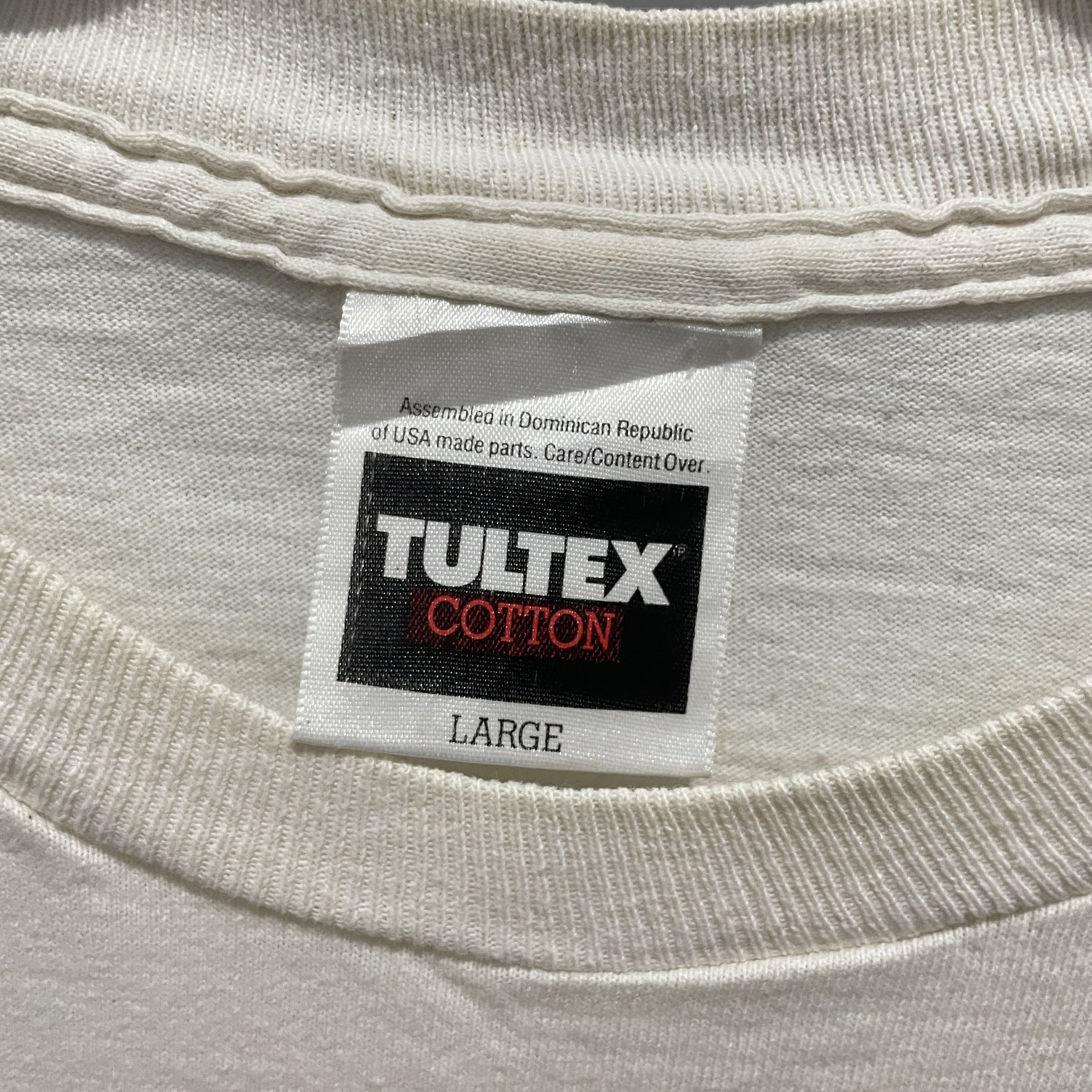 Vintage Rare Vintage 90s White Blank T Shirt Size US L / EU 52-54 / 3 - 3 Thumbnail
