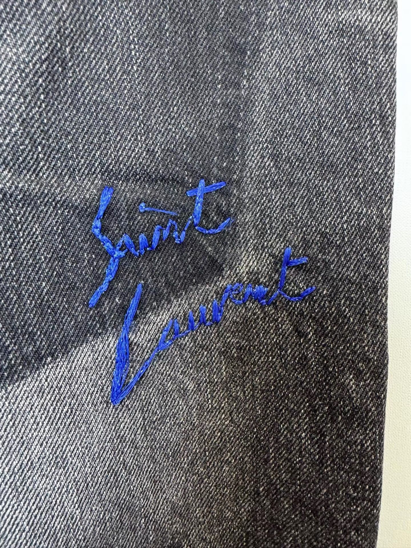 Saint Laurent Paris Saint Laurent Washed Jeans K36 Size US 33 - 4 Thumbnail