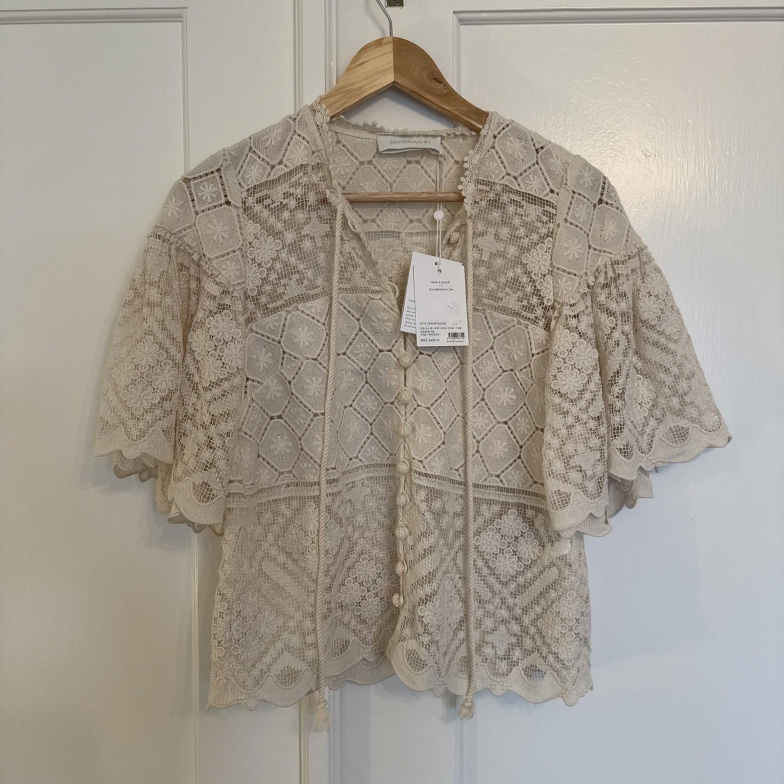 Other Zimmermann Crochet Top. Size 2 Size XS / US 0-2 / IT 36-38 - 1 Thumbnail